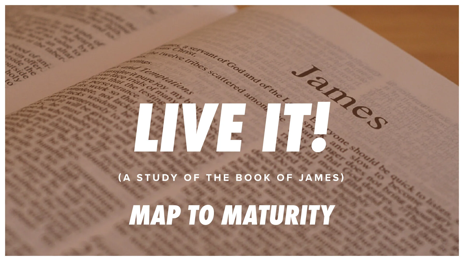 Live IT! (Map to Maturity)