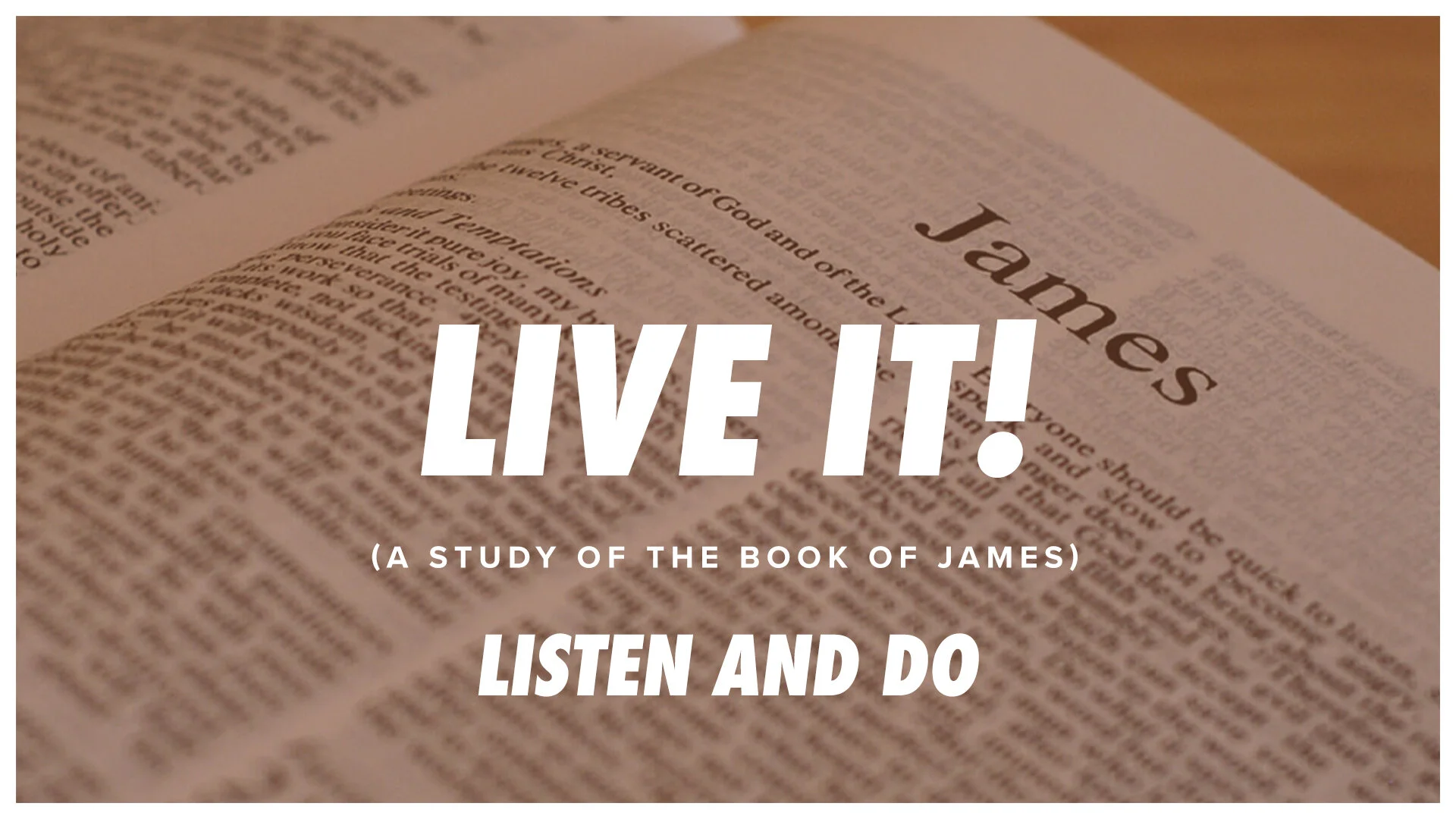Live IT! (Listen and Do)