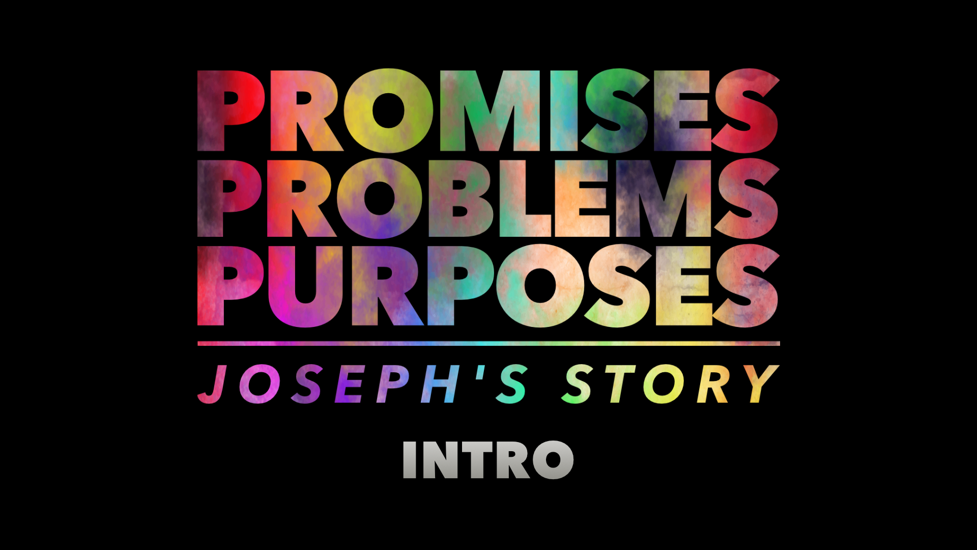 2/25/24 Problems, Promises, Purposes: Intro