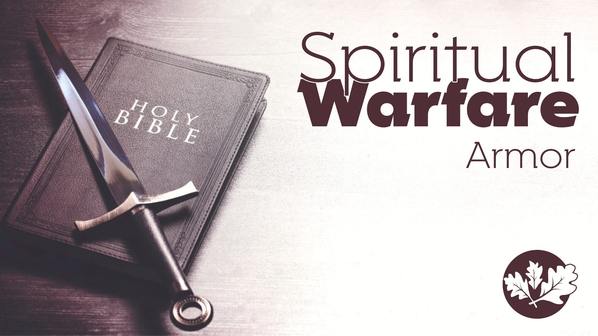 1/26/25 Spiritual Warfare - Armor