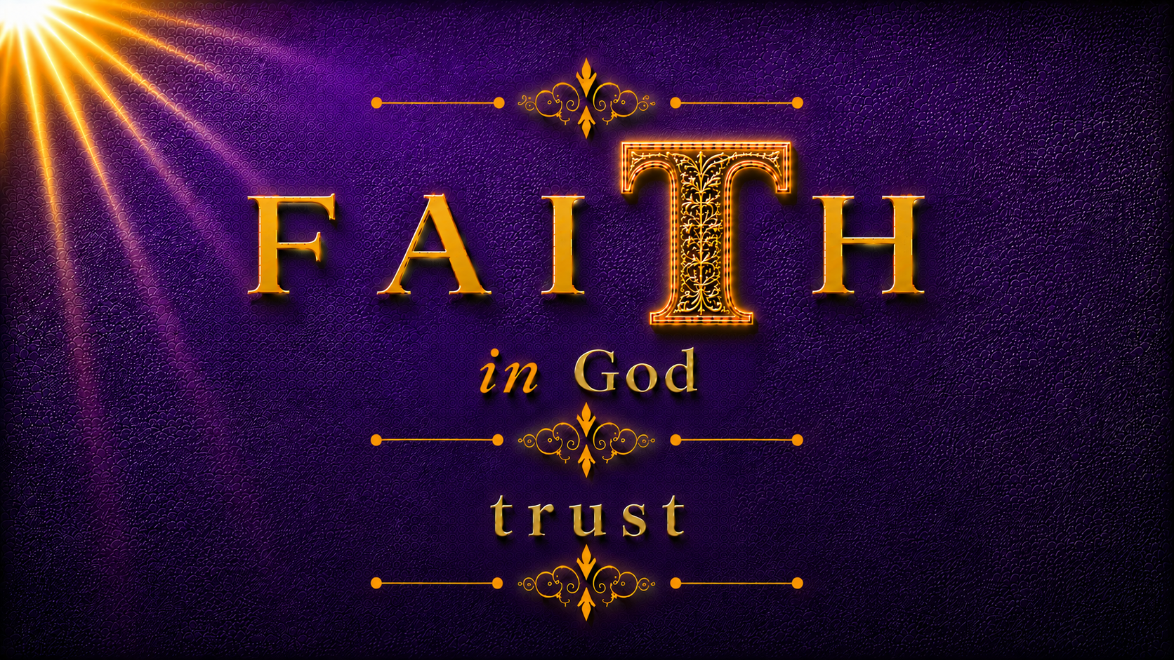 09/06/26 - FAITH in God - trust