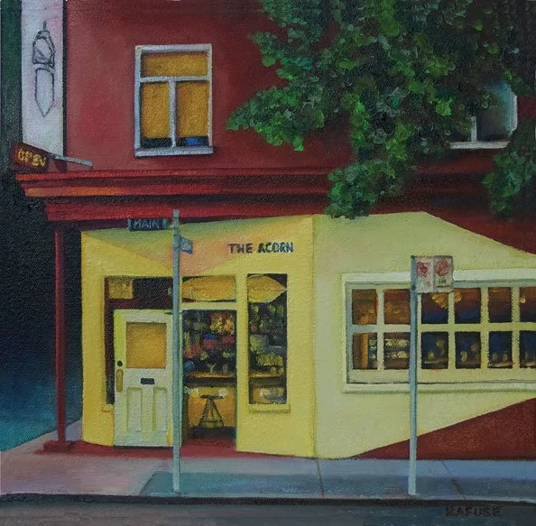 Will Rafuse - The Acorn Oil on Canvas 12” x 12" 2015