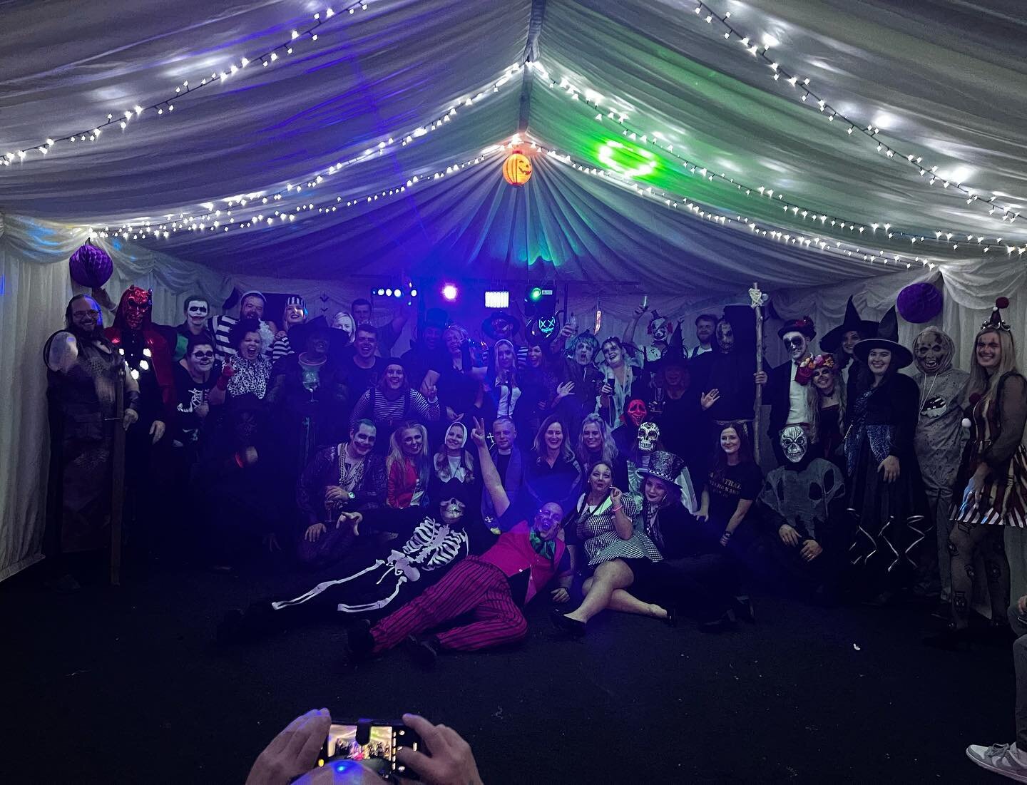 BRILLIANT Halloween party night - thank you all for coming ❤️