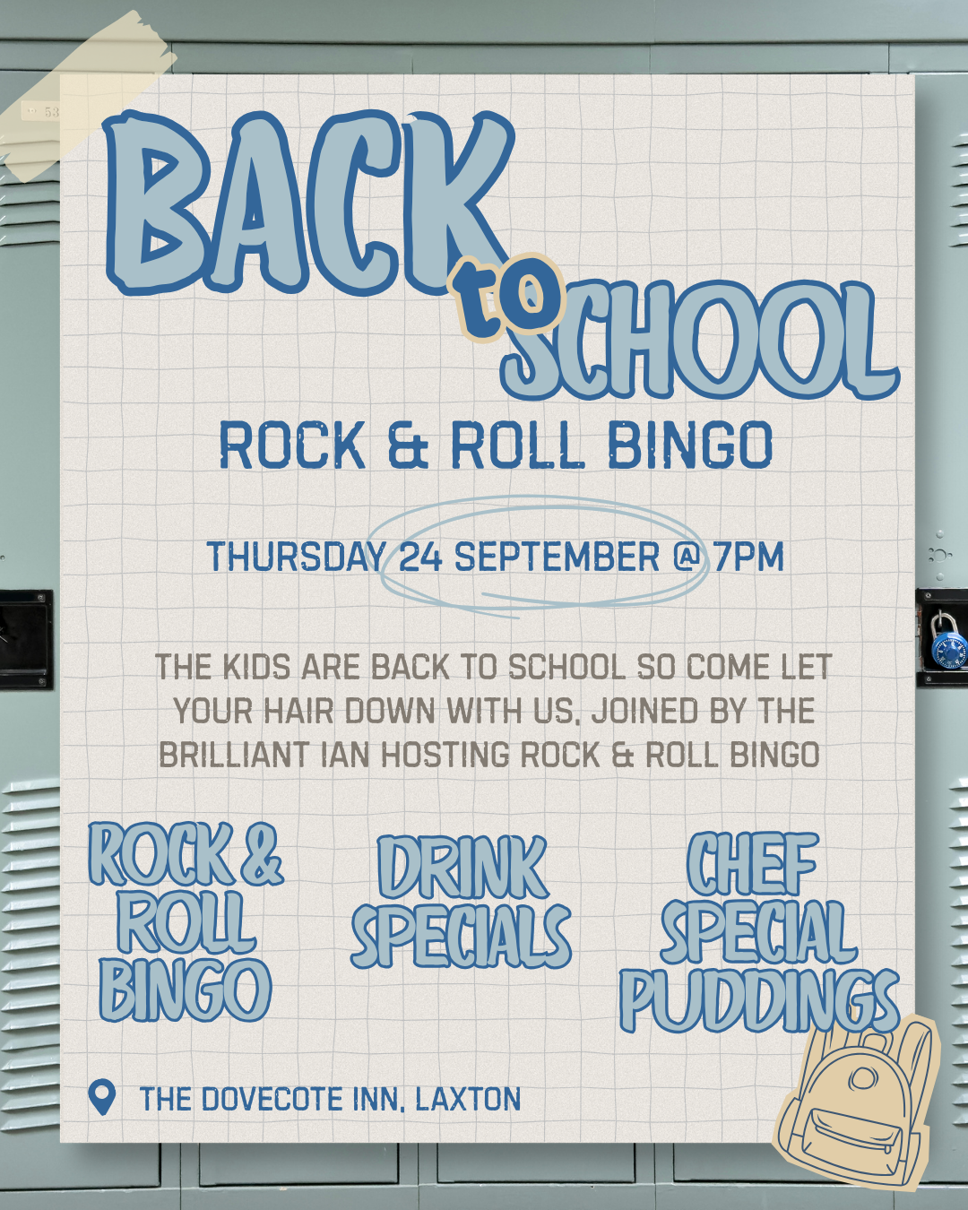 ROCK & ROLL BINGO