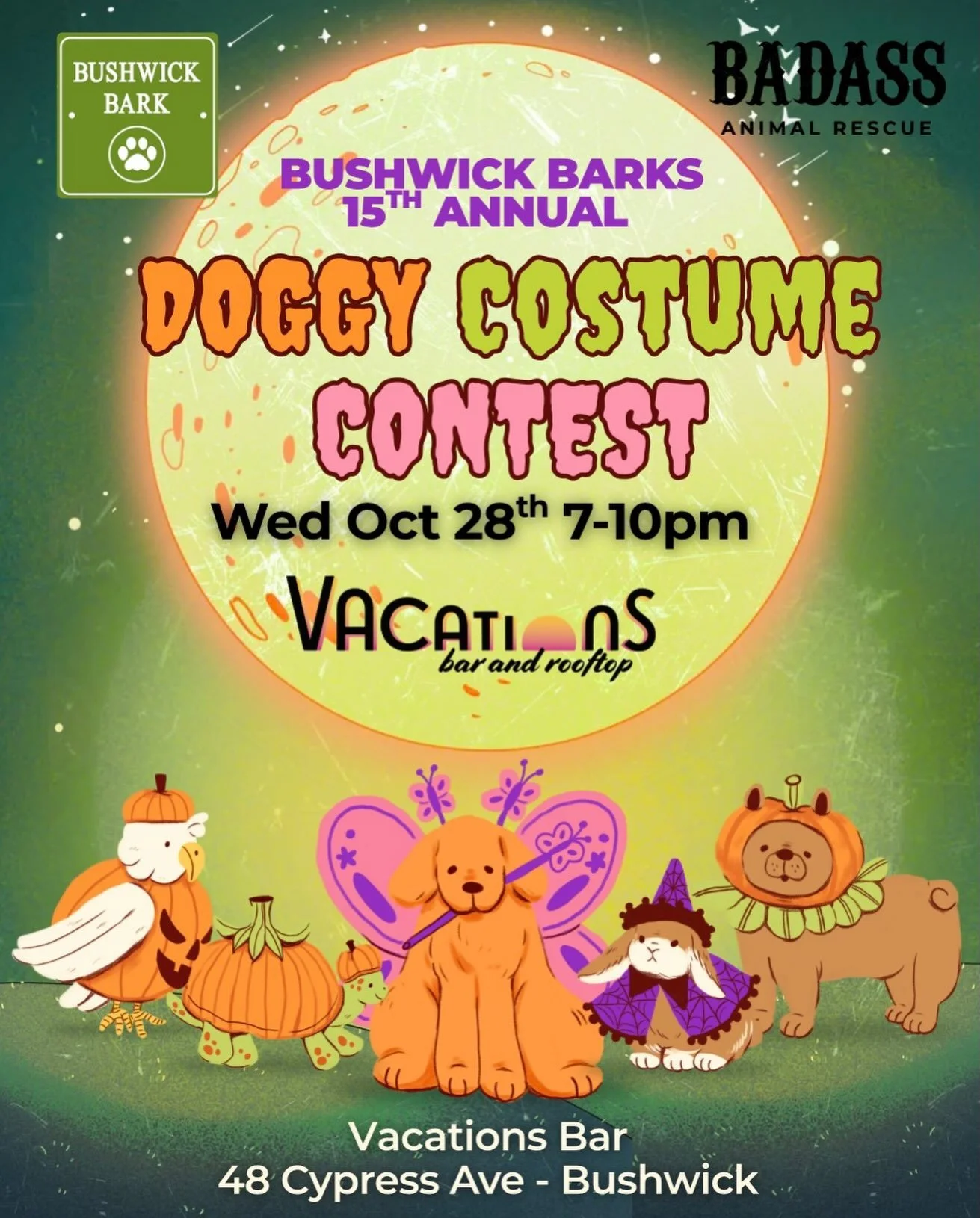 Bushwick Bark's 15th Annual Doggy Costume Contest