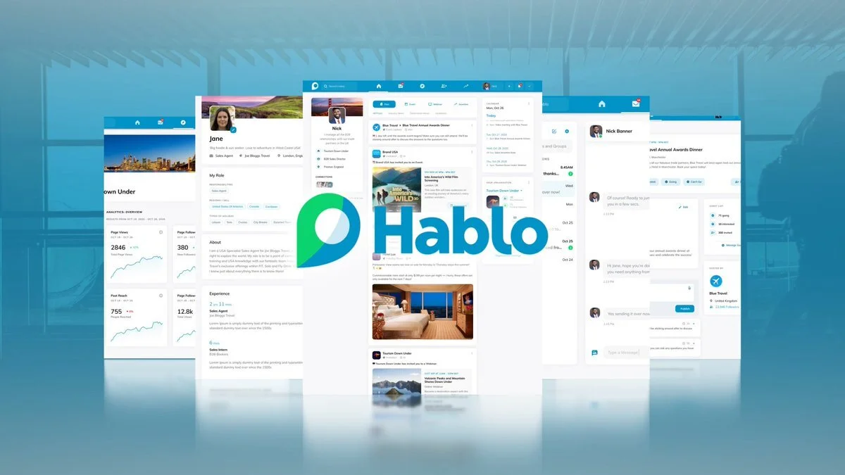 RUSSEL'S IDEA: Hablo— A dashboard for destinations to manage their sales activity and offices around the world