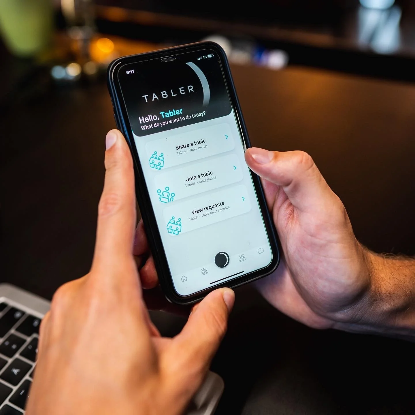 DENI'S IDEA: Meet Uber Pool for Tables! The App that changed the way we people party.