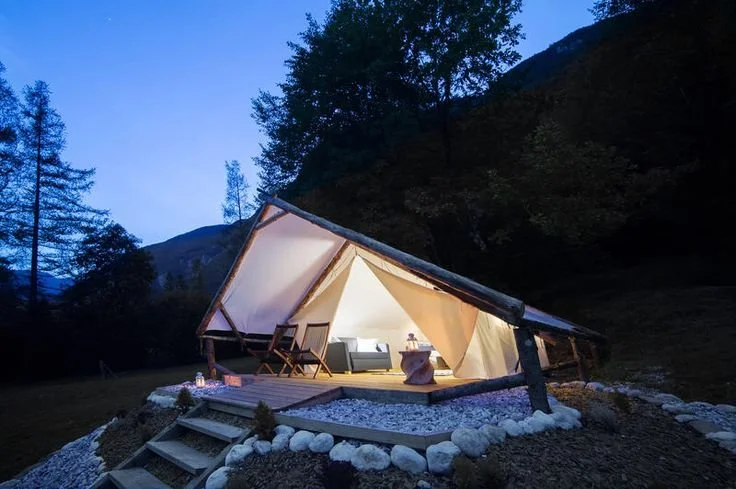 Carpathian Eco-Camp Funding Cultural Restoration - AI generated hero
