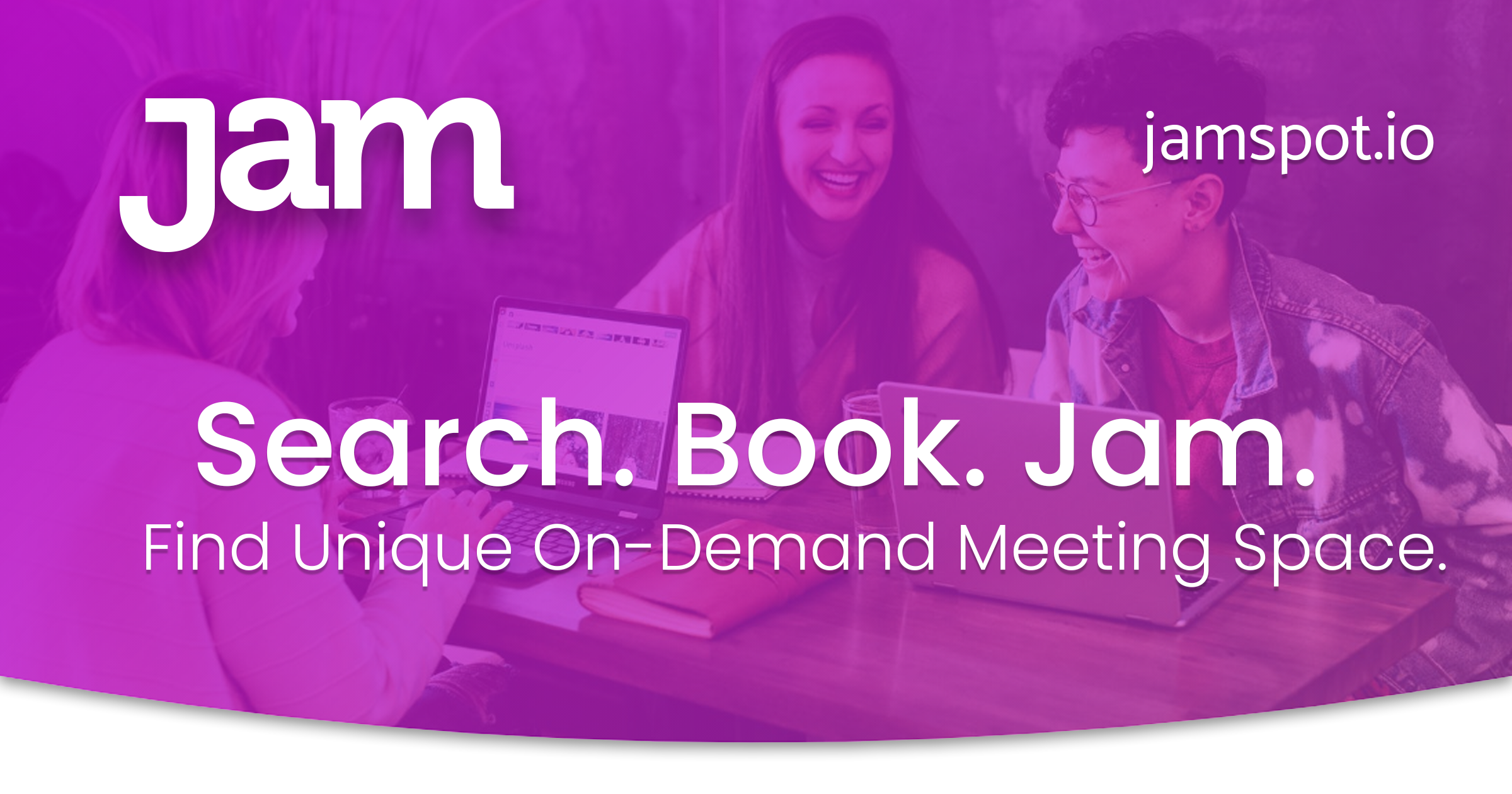 Jam Spots: On-Demand Workspace Monetization App - AI generated hero