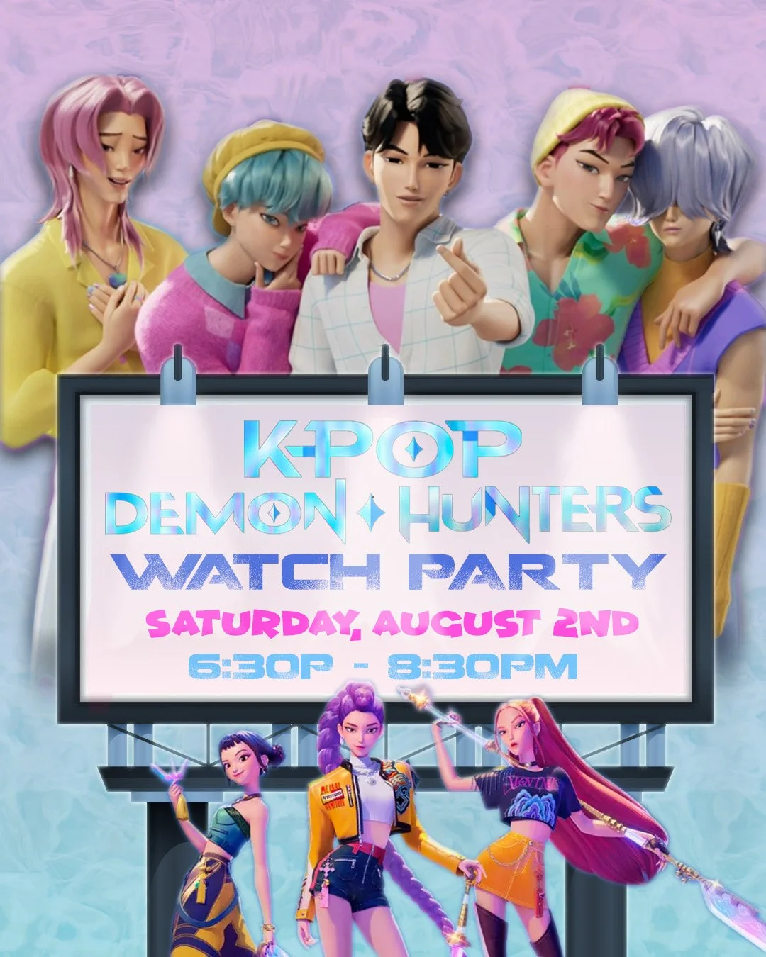 KPOP Demon Hunters Watch Party