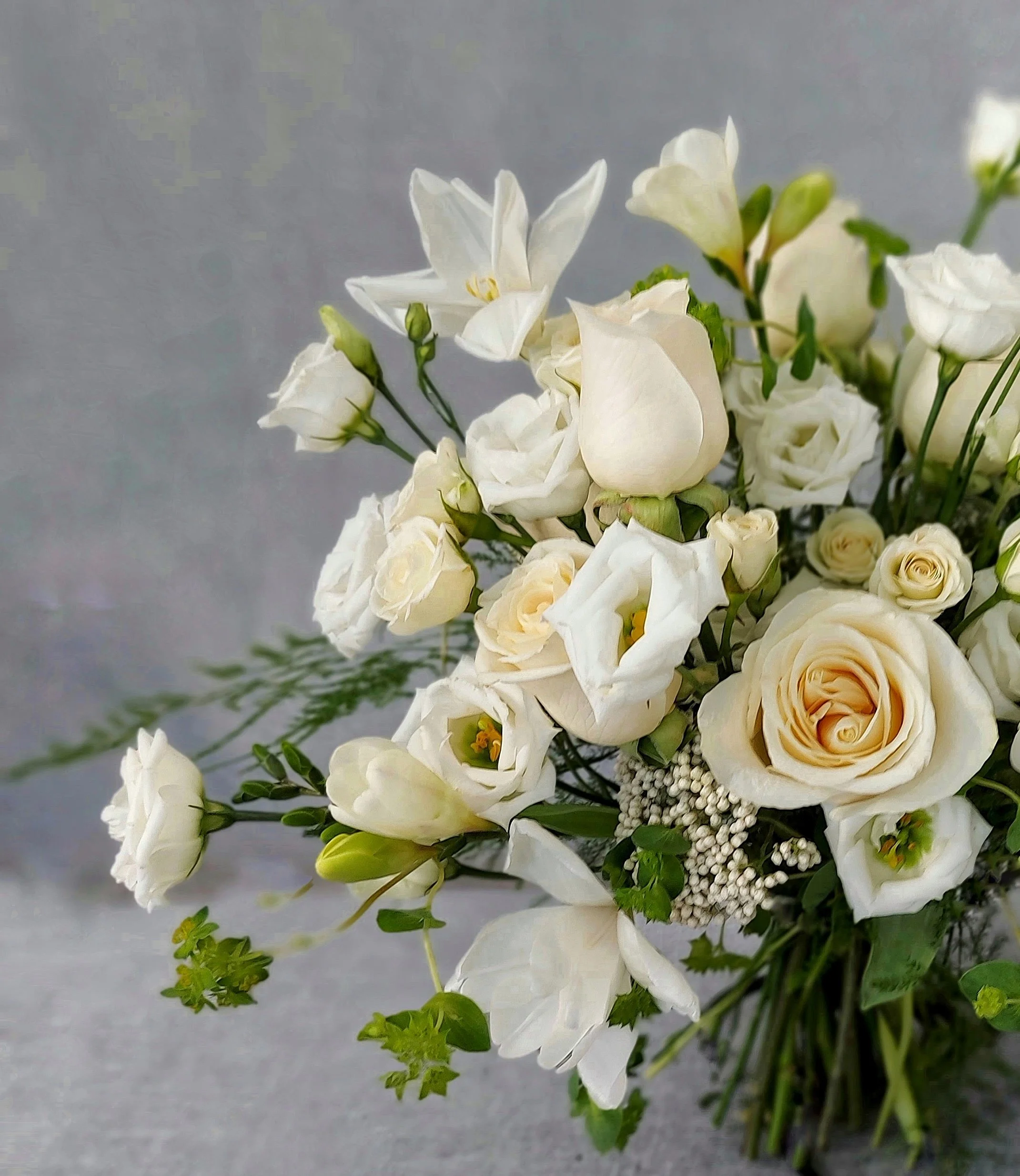 All White Bridal Collection