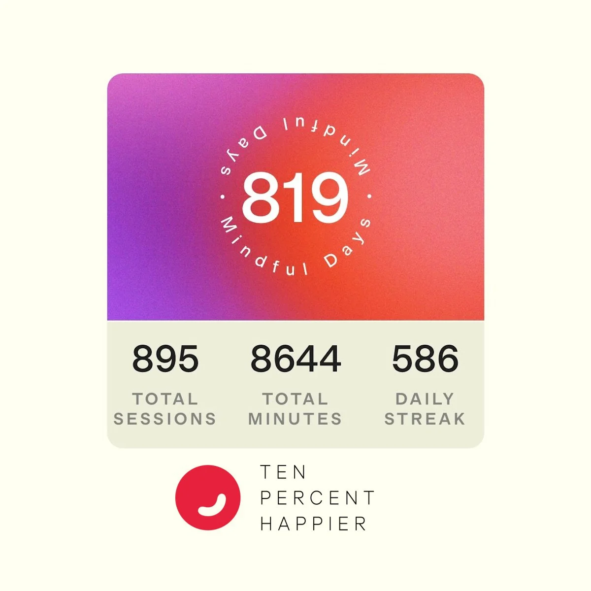 I love a good streak.