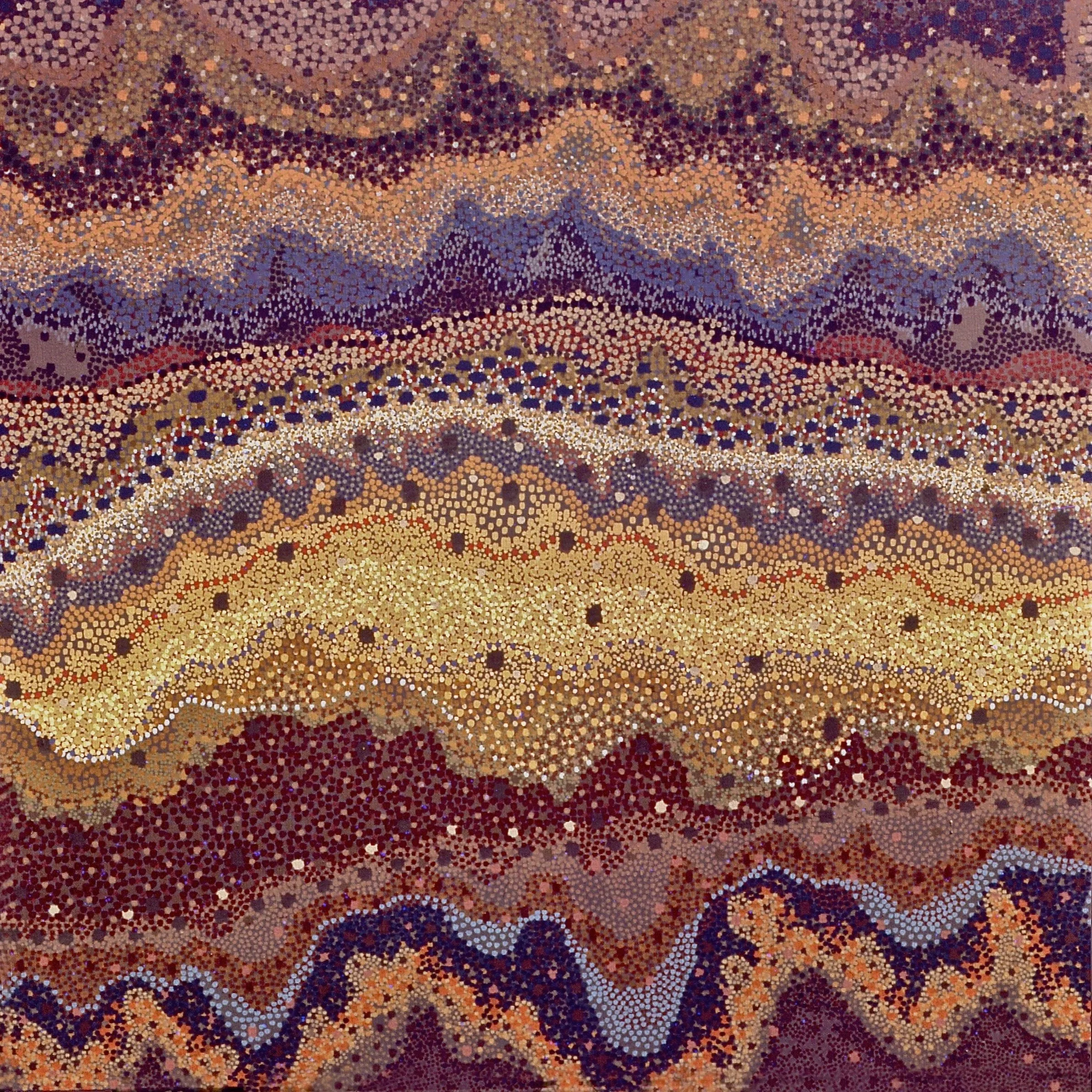 Terra III 1968 60"x60" acrylic vinyl paint SOLD