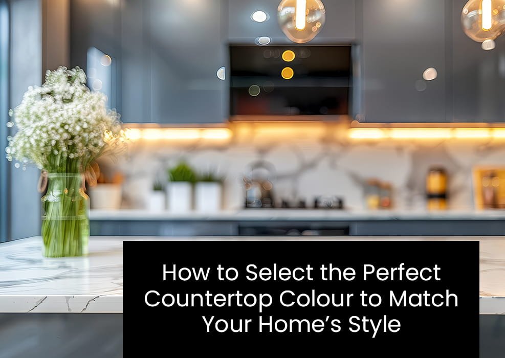 How to Select the Perfect Countertop Colour to Match Your Home’s Style