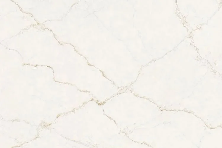  Silestone Blanc Elysee (3cm) 
The essence of Parisian elegance, featuring a delicate golden lattice with a polished finish.