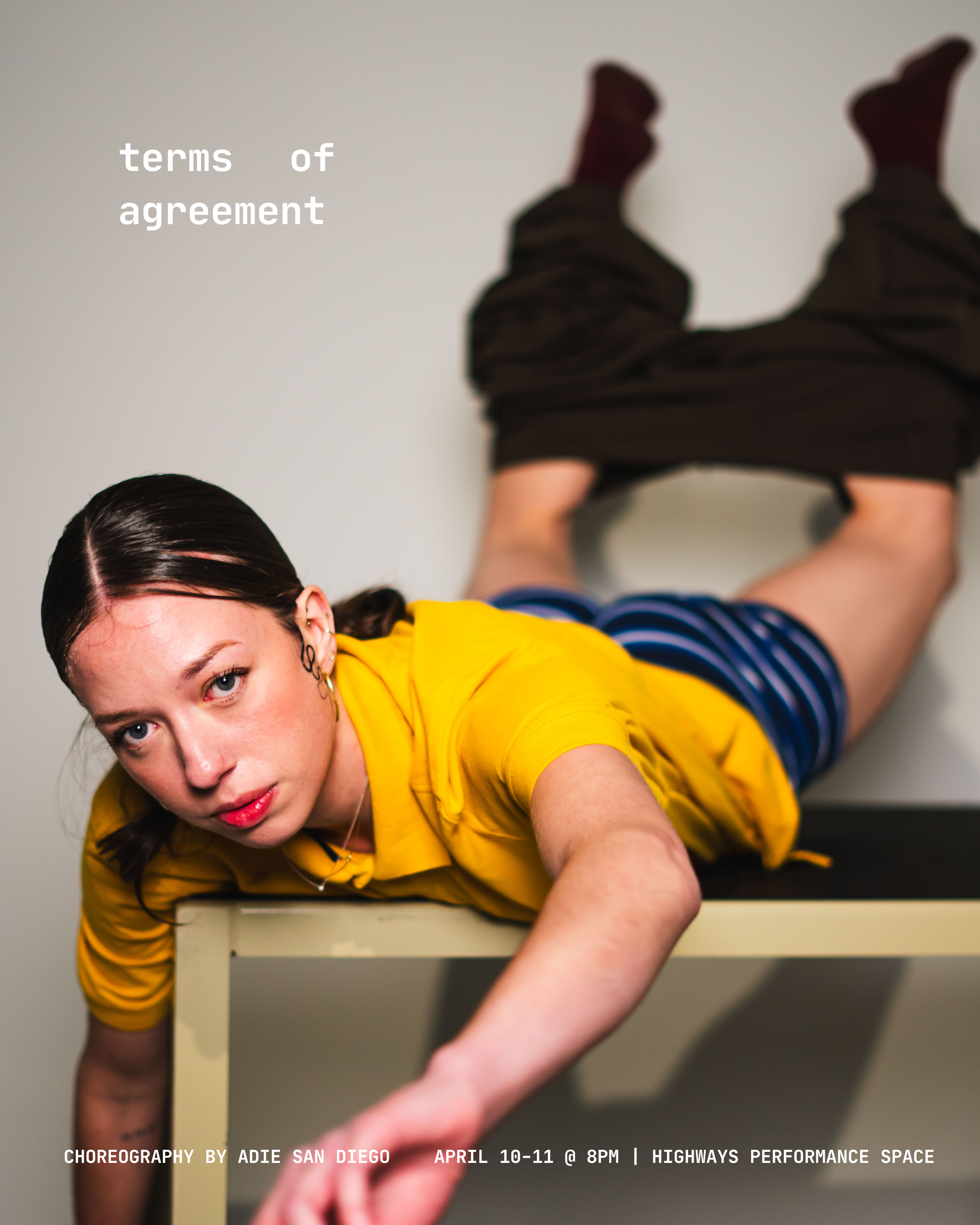 TERMS OF AGREEMENT, Friday April 10