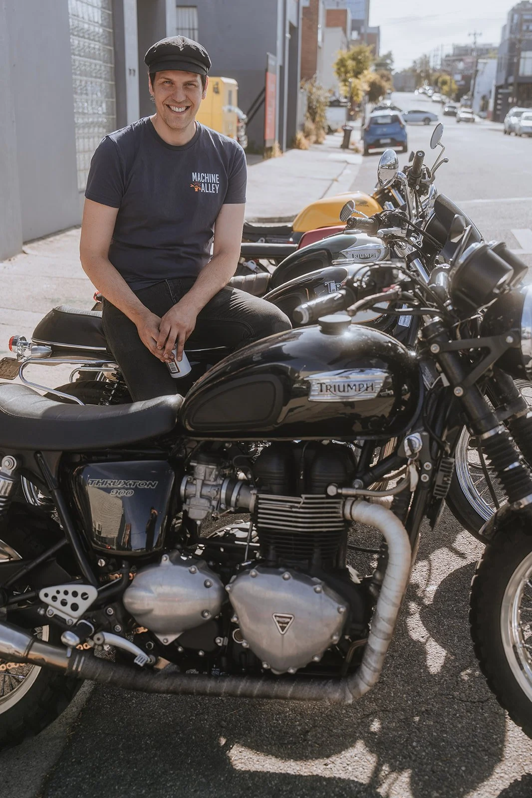 Machine Alley content creator photographer UGC moto content