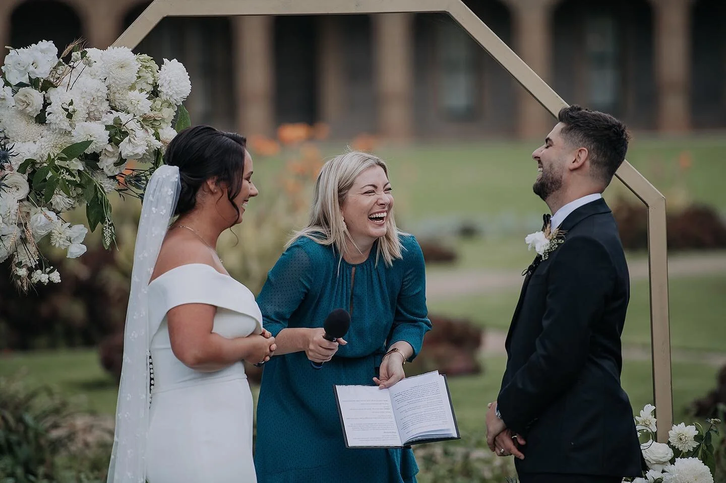 Chris &amp; Abbey brought all the emotions to their big day. I told some highlights of their relationship, from their fateful meeting at a bar featuring Chris&rsquo;s smooth dance moves, to Abbey moving from Adelaide to Melbourne, Chris saying &ldquo;I love you&rdquo; after just 4 weeks, and the surprise Daylesford proposal.... it&rsquo;s been nothing but fun and adventure for these two. 
⠀⠀⠀⠀⠀⠀⠀⠀⠀
📷 @mattelliottphotography