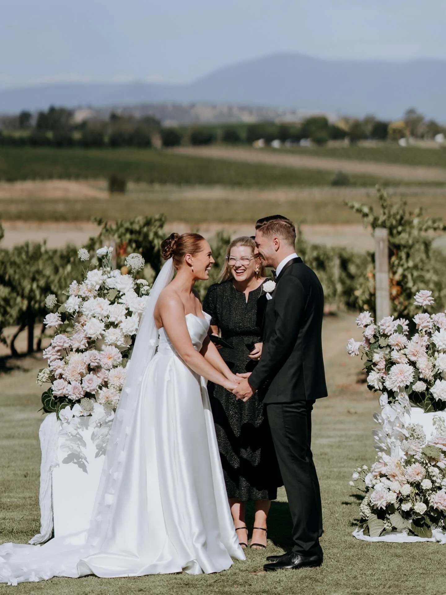 EM &amp; MICHAEL 

They met at an 18th birthday party, bonding over potato gems and cricket. As you do. 

It took them a while to get themselves organised, but on their first official date, (almost 12 months later) Michael asked Emily to be his girlf