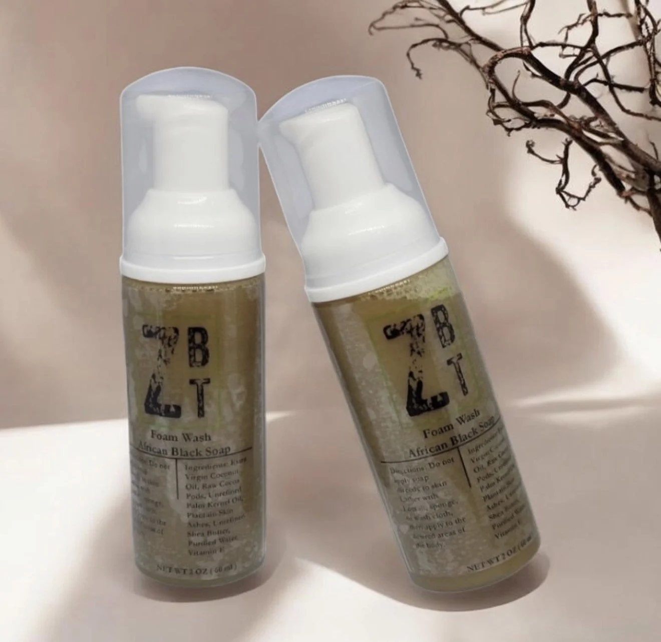 African Black Foaming Soap