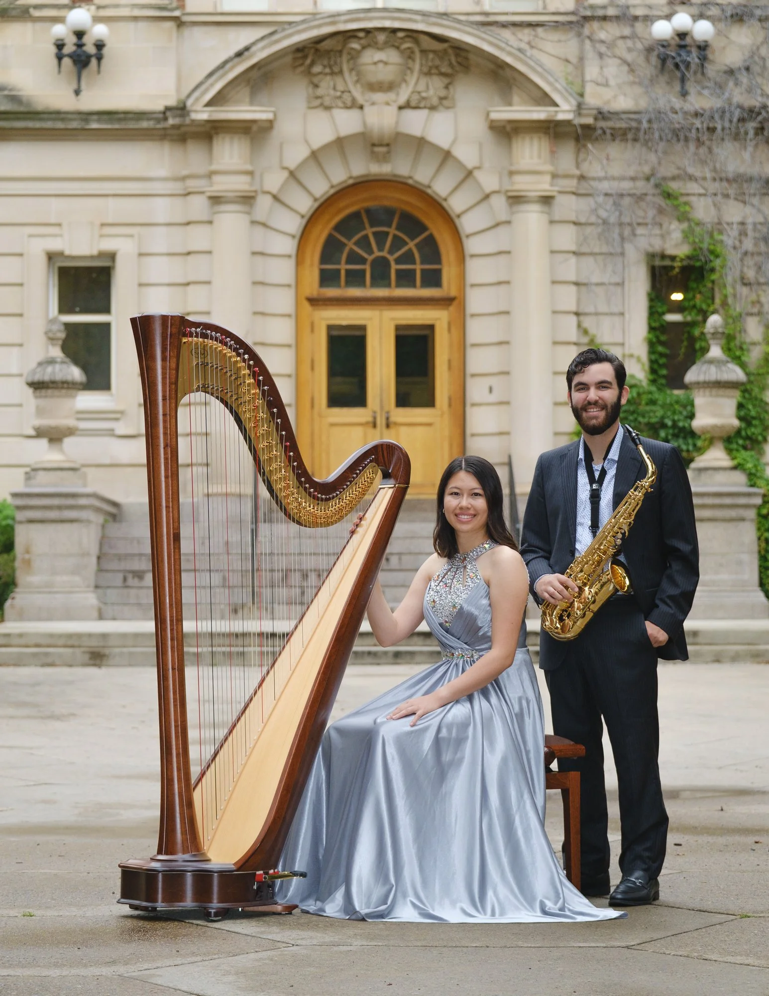 With duo partner Kannan Bloor, photo by Stefan Ritter