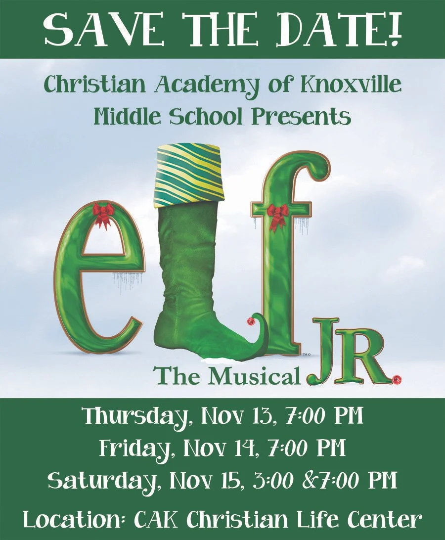 Elf Jr at Christian Academy of Knoxville Middle School 
