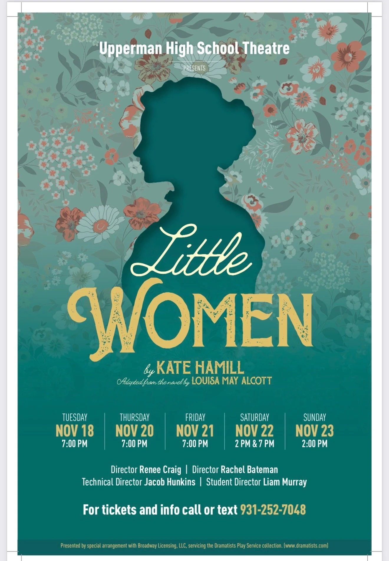 Little Women at Upperman High School 