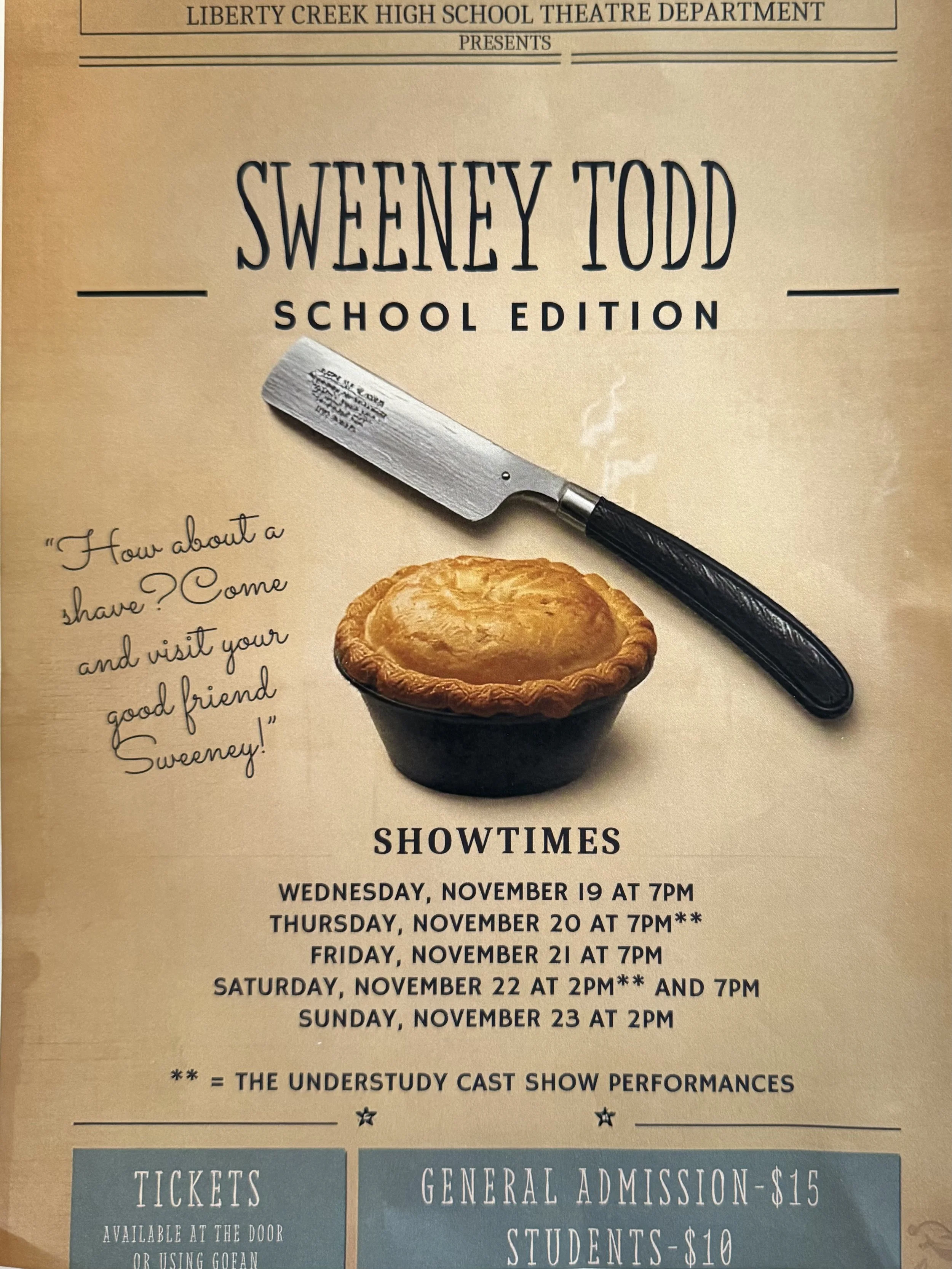 Sweeney Todd School Edition