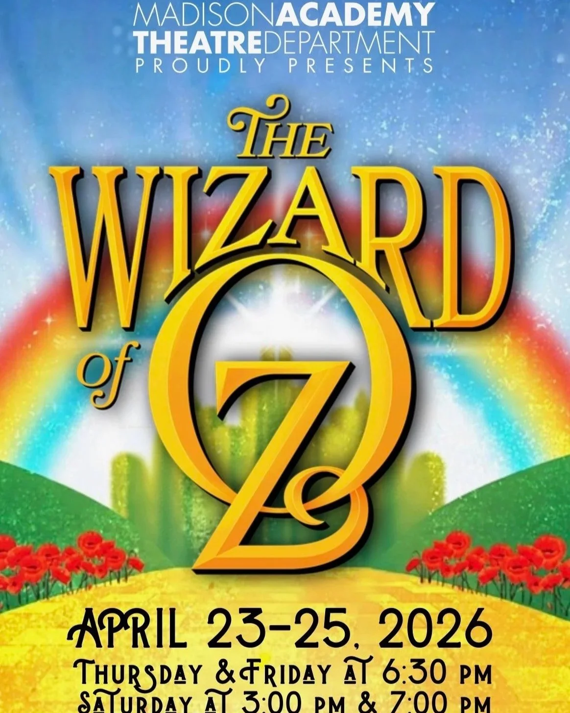 "Wizard of Oz" at Madison Academy Performance Center 
