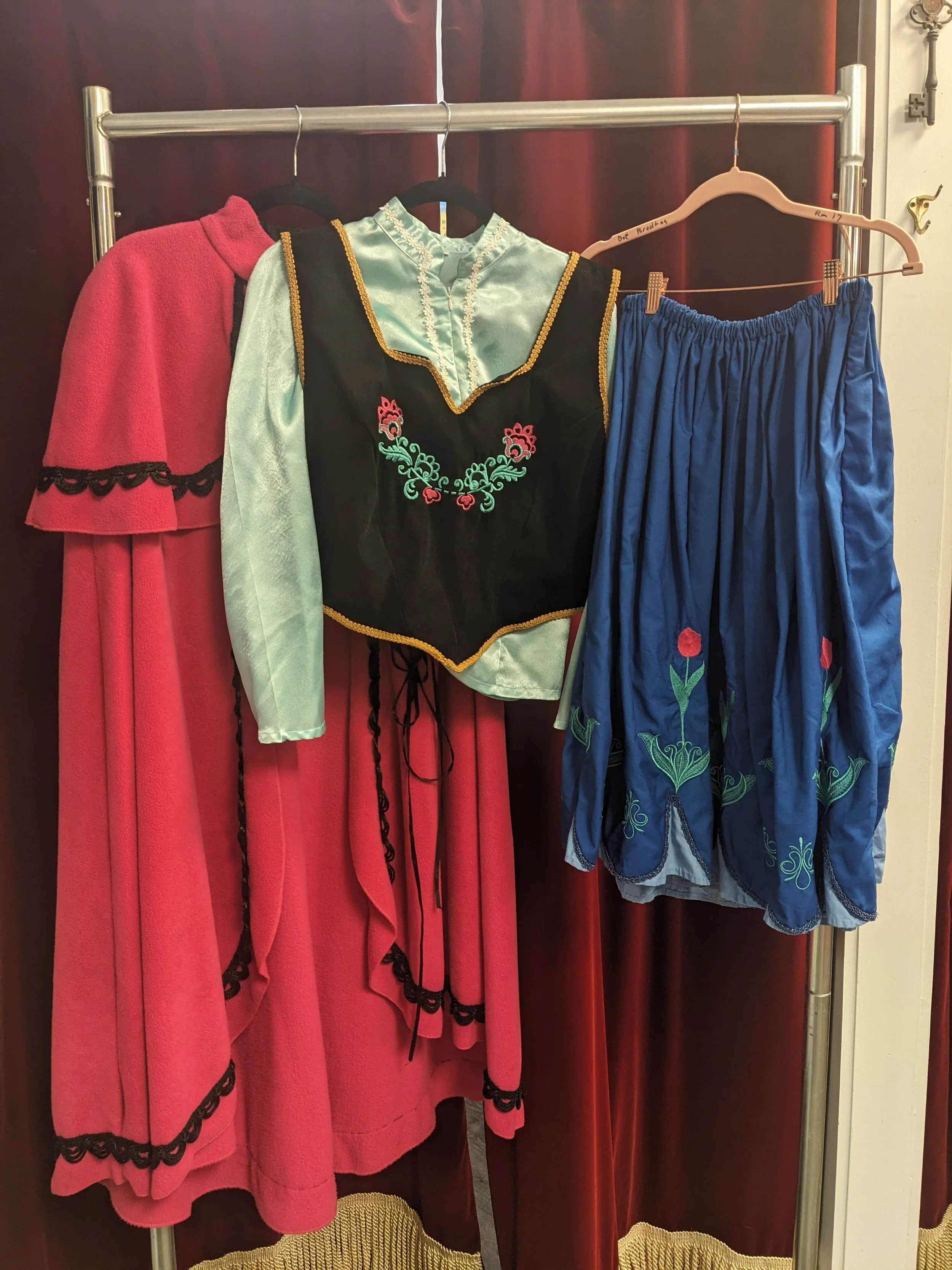 Anna's Dress and Cape