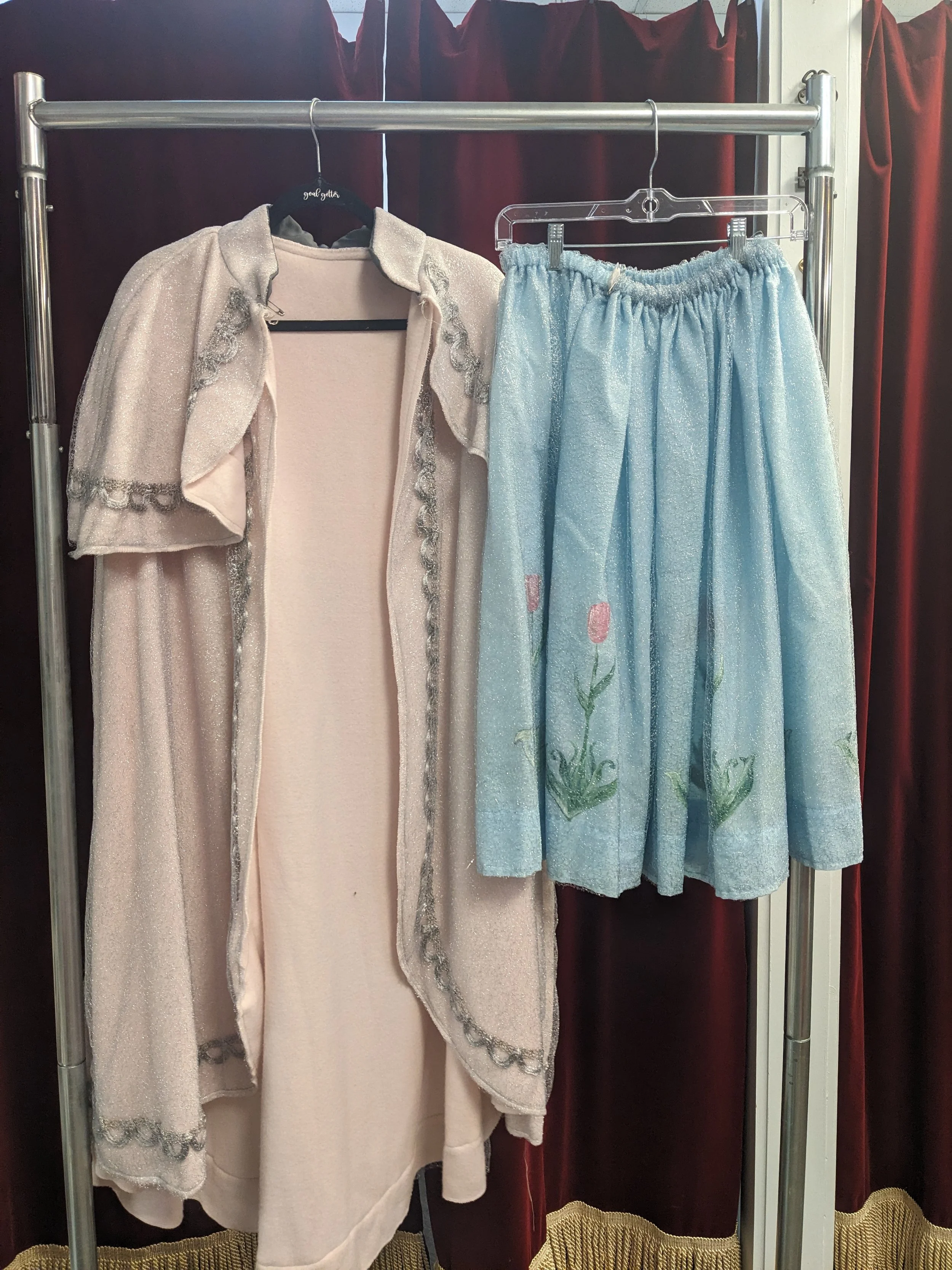 Anna's Frozen Cape and Skirt