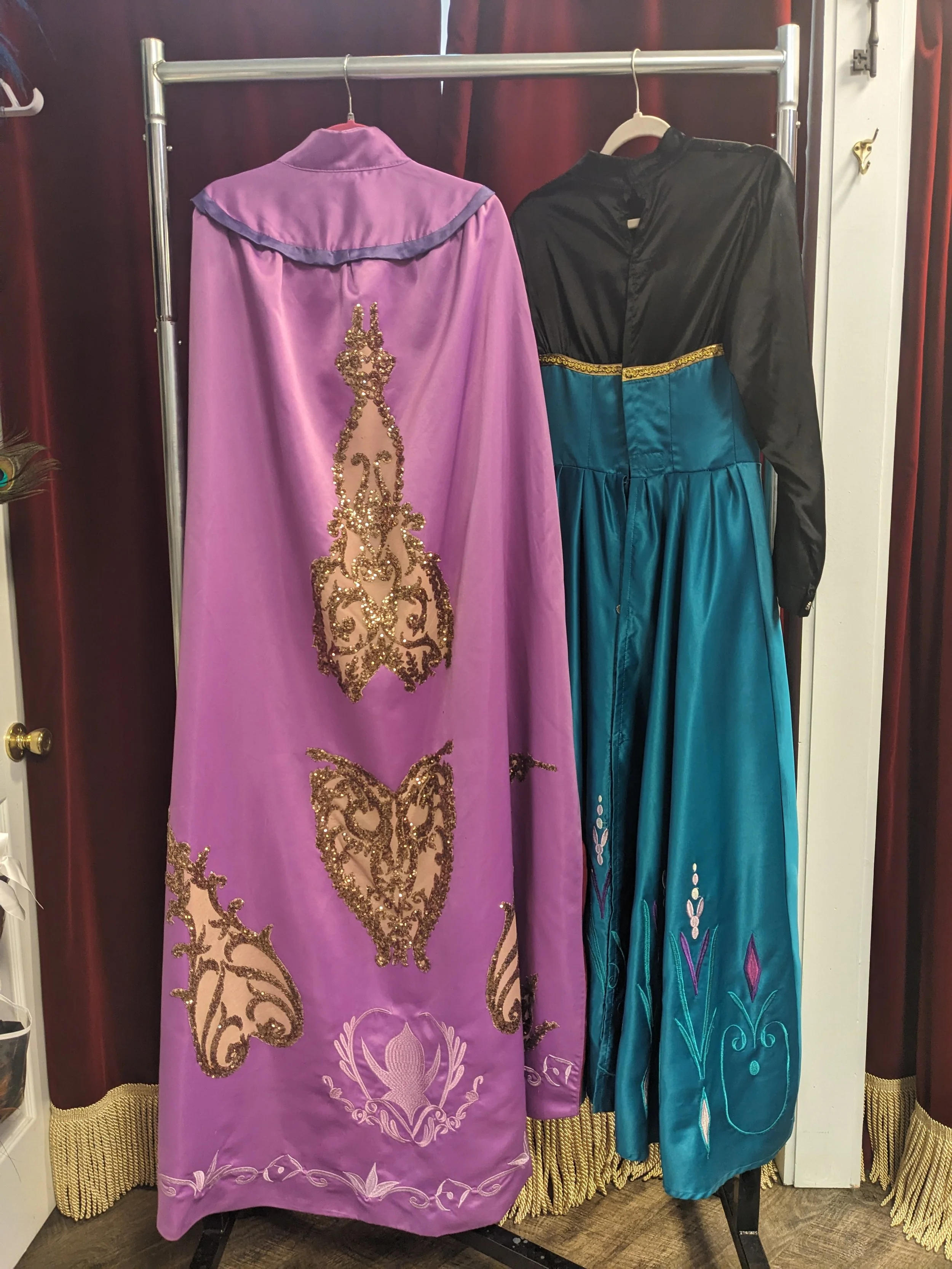 Elsa's Coronation Dress Back