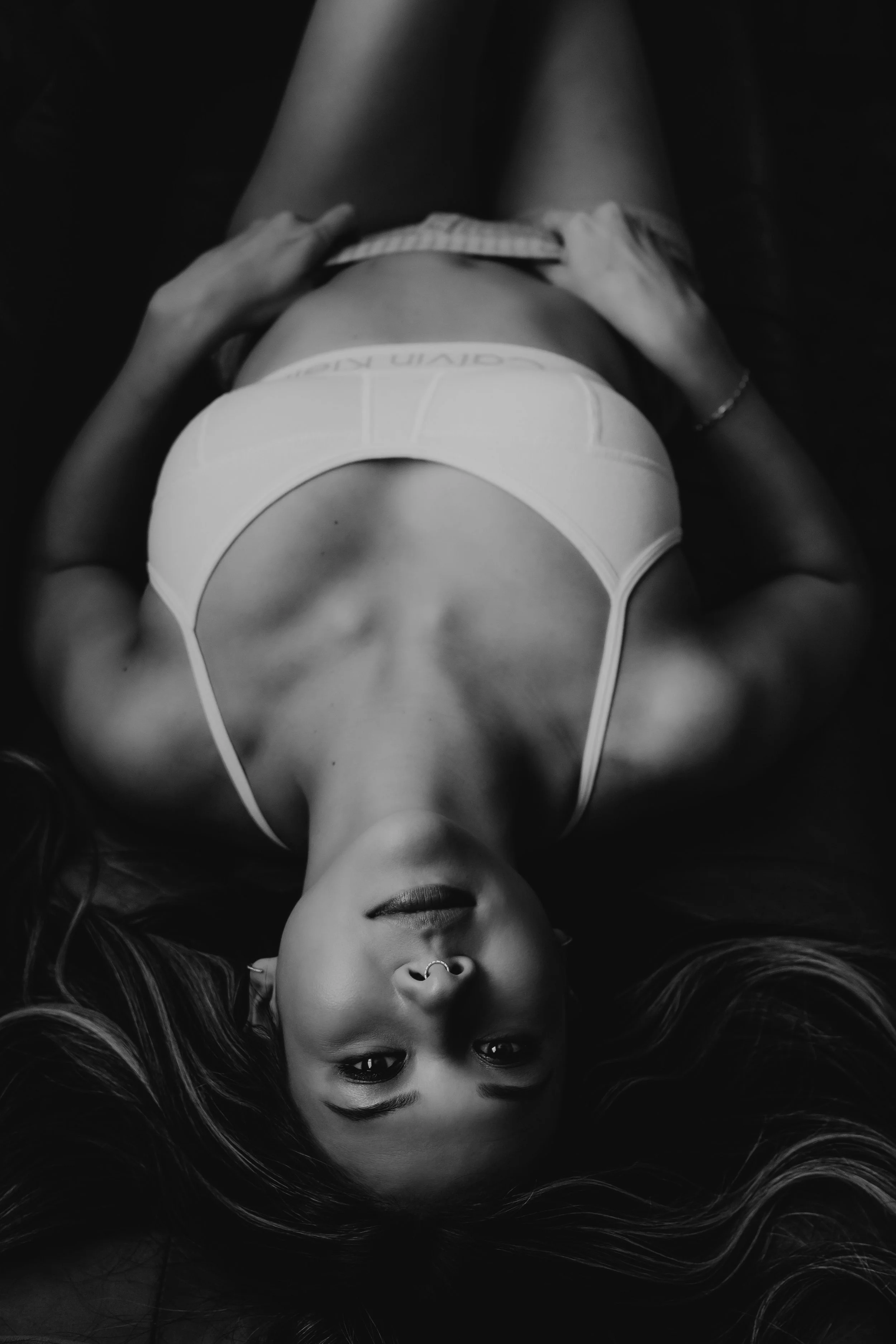 Belinda Cheyenne Boudoir Photographer - Intimate Portraiture - Fine Art Nudes - Southern California - Long Beach - Los Angeles - Orange County - Inland Empire - Calvin Klein - Calvins - Black and White