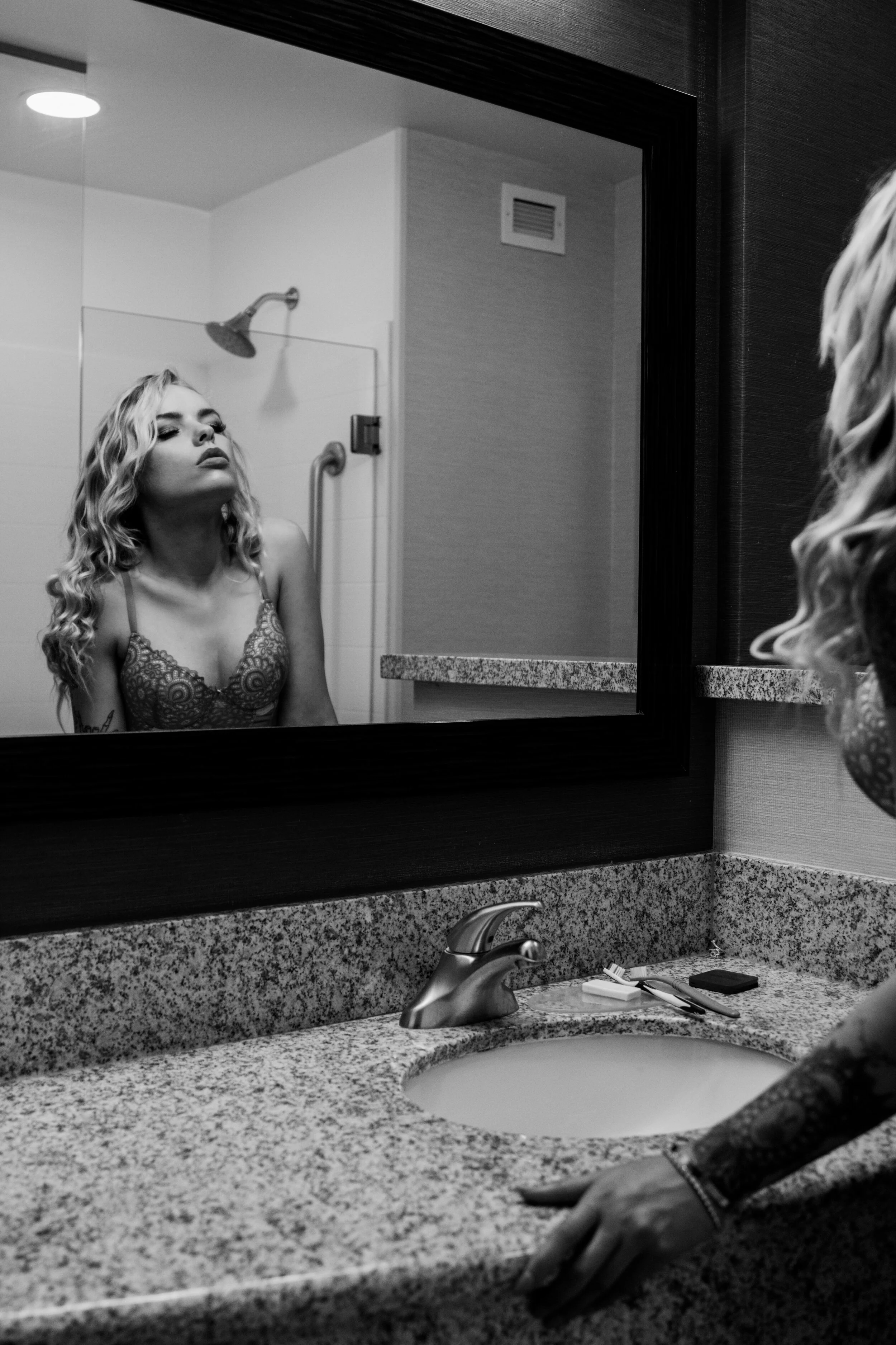 Long Beach - Southern California - Boudoir Photography - Intimate Portraiture - Fine Art Nudes - Travel Photographer - Dark and Moody - Black and White