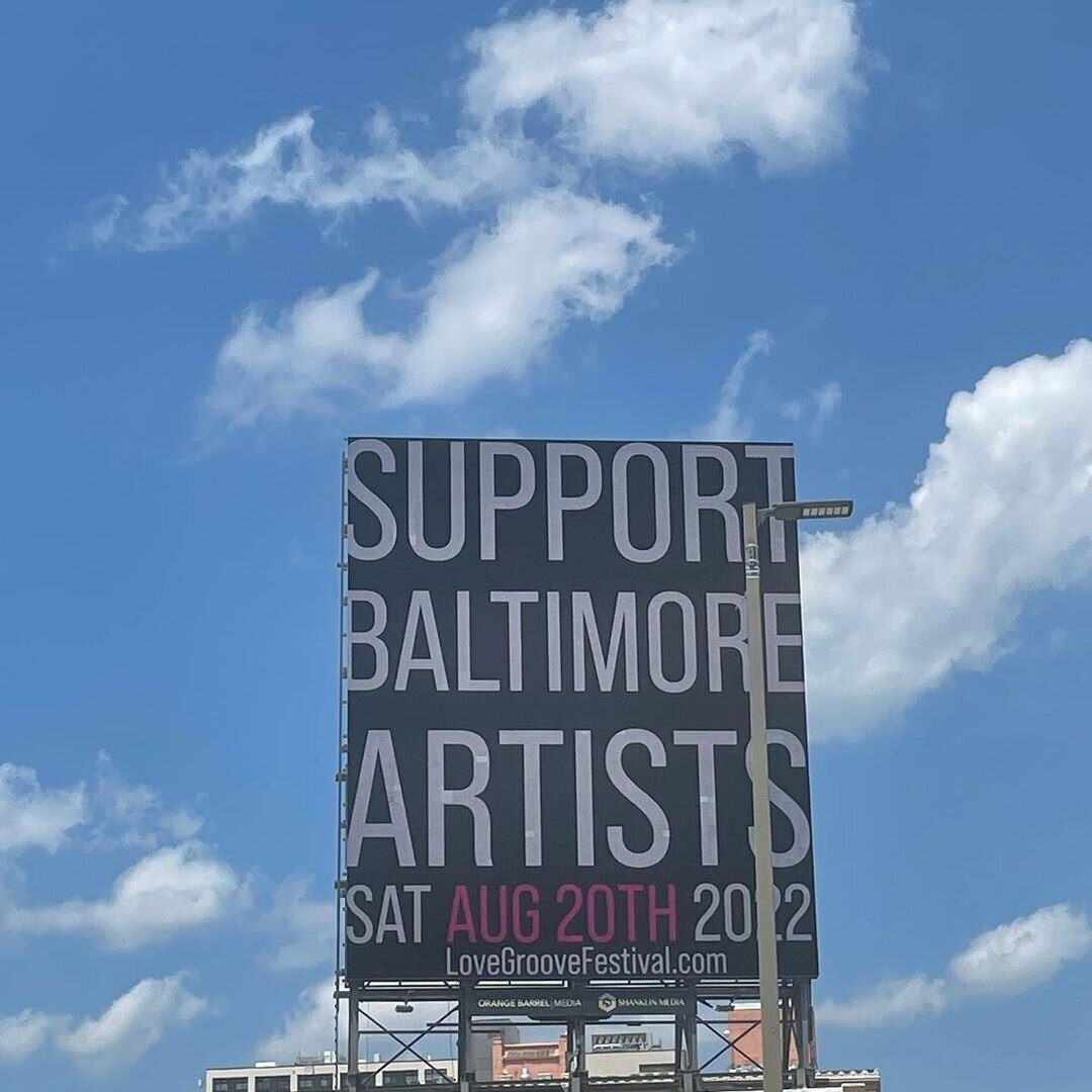 SUPPORT BALTIMORE ARTISTS 📢 @lovegroovefest in 4 days!⁠
⁠
Tap the link in bio 🔗 to read the exciting lineup.⁠
⁠
(📸: @johntylersounds)