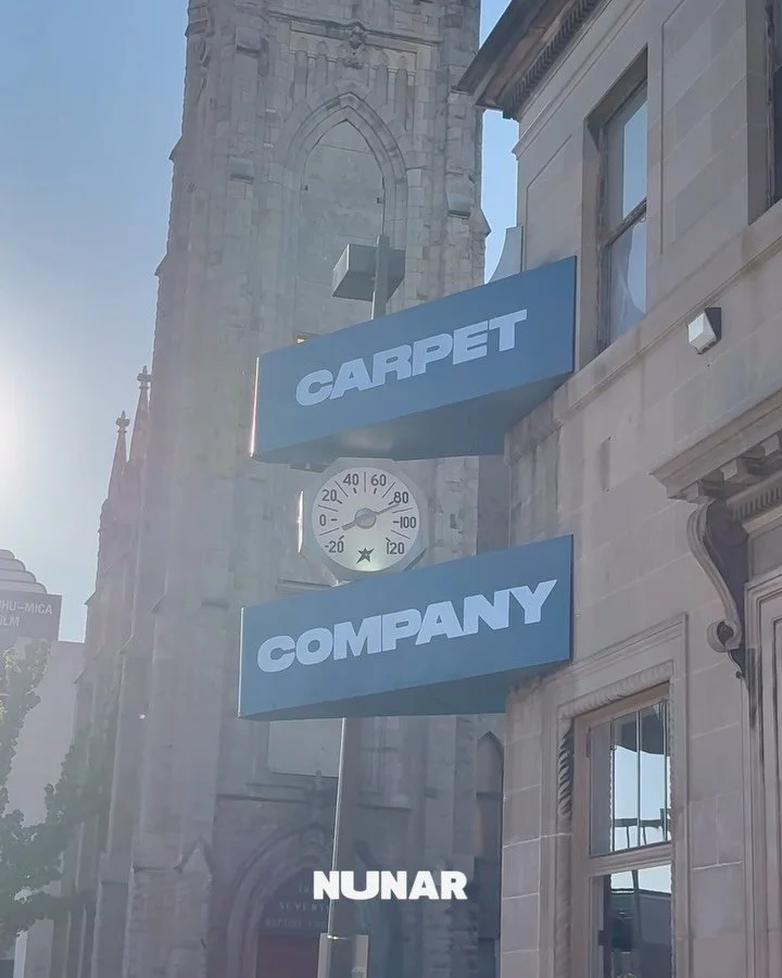 The grand opening of @carpetcompany&rsquo;s flagship store took over Station North today, and we couldn&rsquo;t miss it. 

NUNAR Editor-in-Chief @damonjbarnes shopped the store and adjoined cafe designed and managed by @goodneighborshop.

The Baltimo