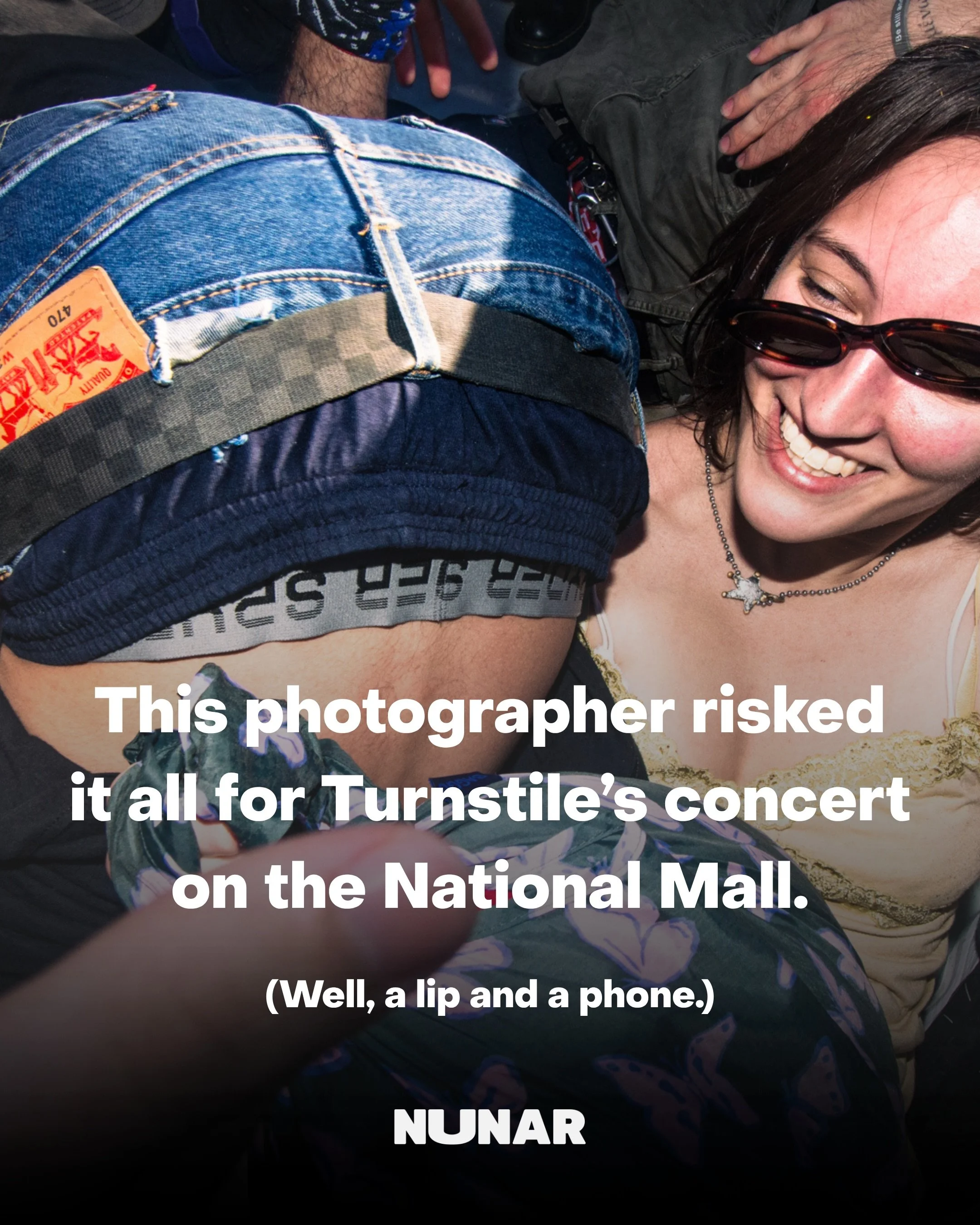 Photographing a hardcore mosh pit is not for the faint-hearted. D.C. photographer Olivia Thomas (@_olivoid) captured Turnstile&rsquo;s free benefit concert at the base of the Washington Monument and walked away with iconic snapshots of the body frenz