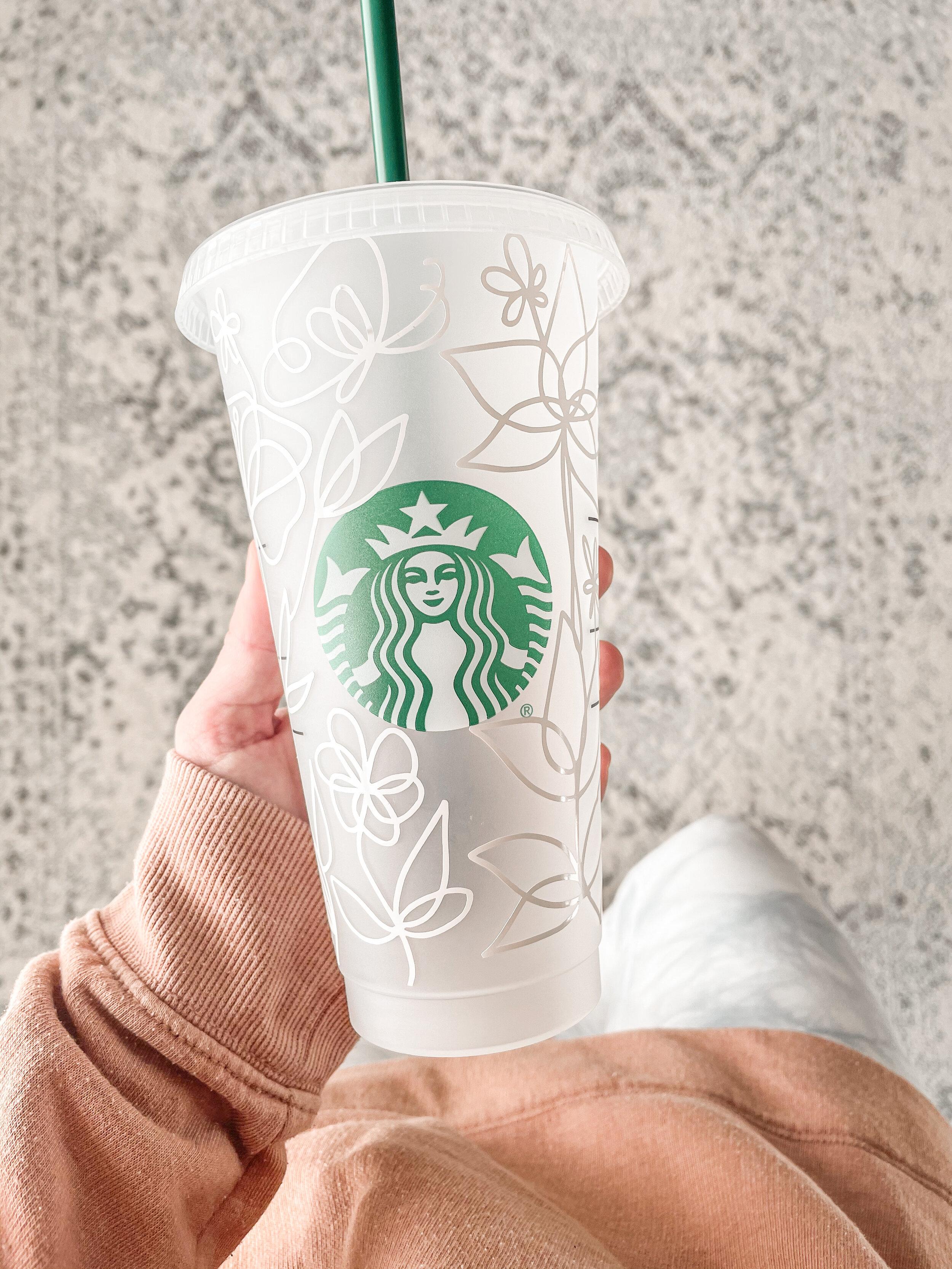 Starbucks Holiday Cold Cups — Brittany Lettering