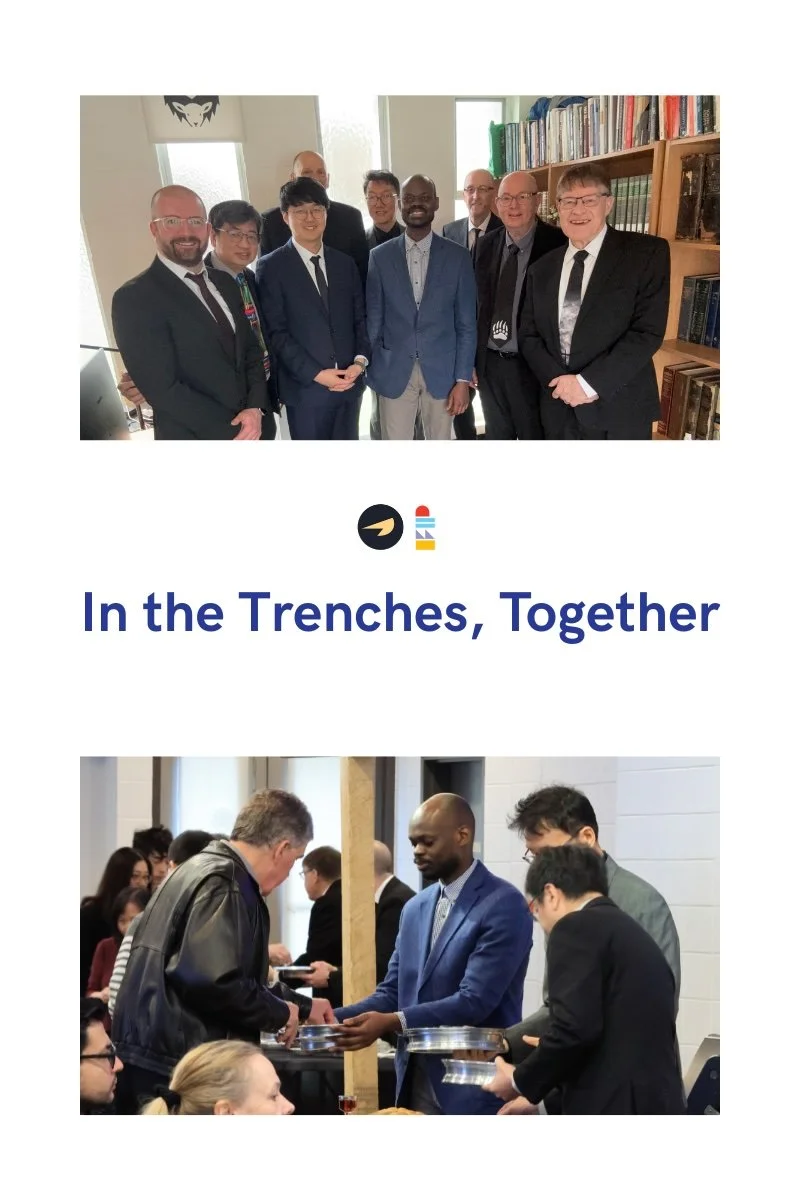 Boldly Forward. Never Alone: In the Trenches, Together