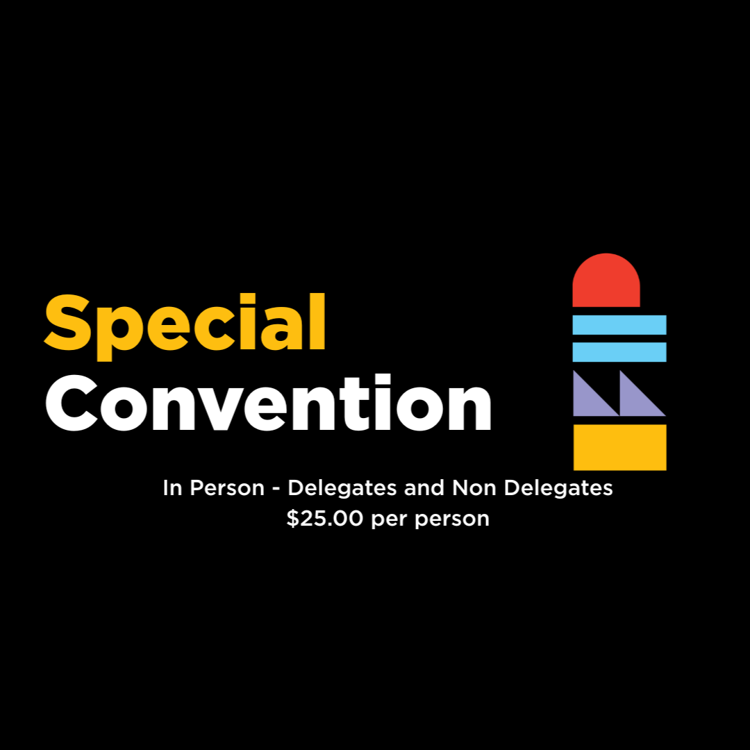 Special Convention In Person - Feb 7th