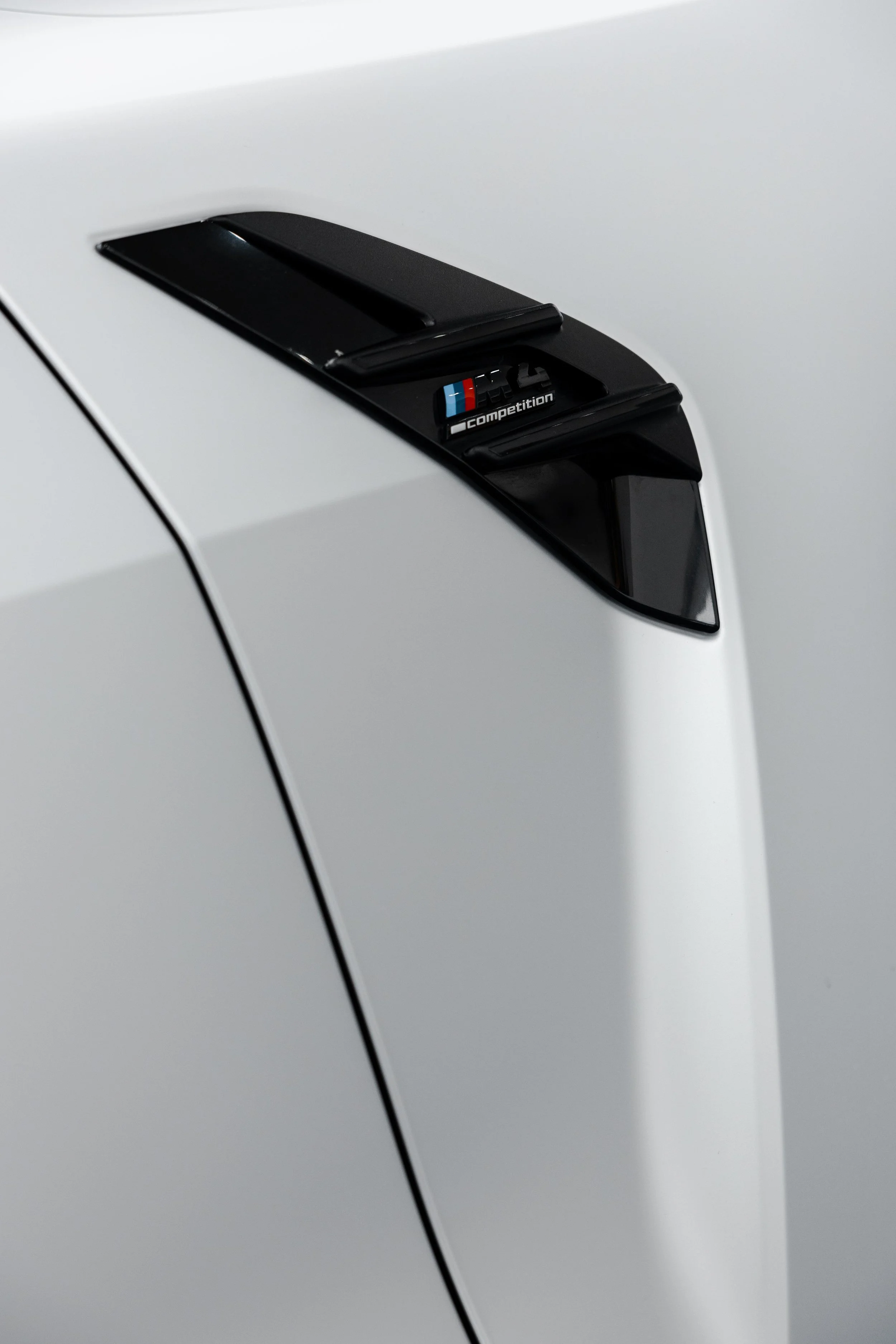 BMW M4 Competition side vent with XPEL Paint Protection Film in Sydney