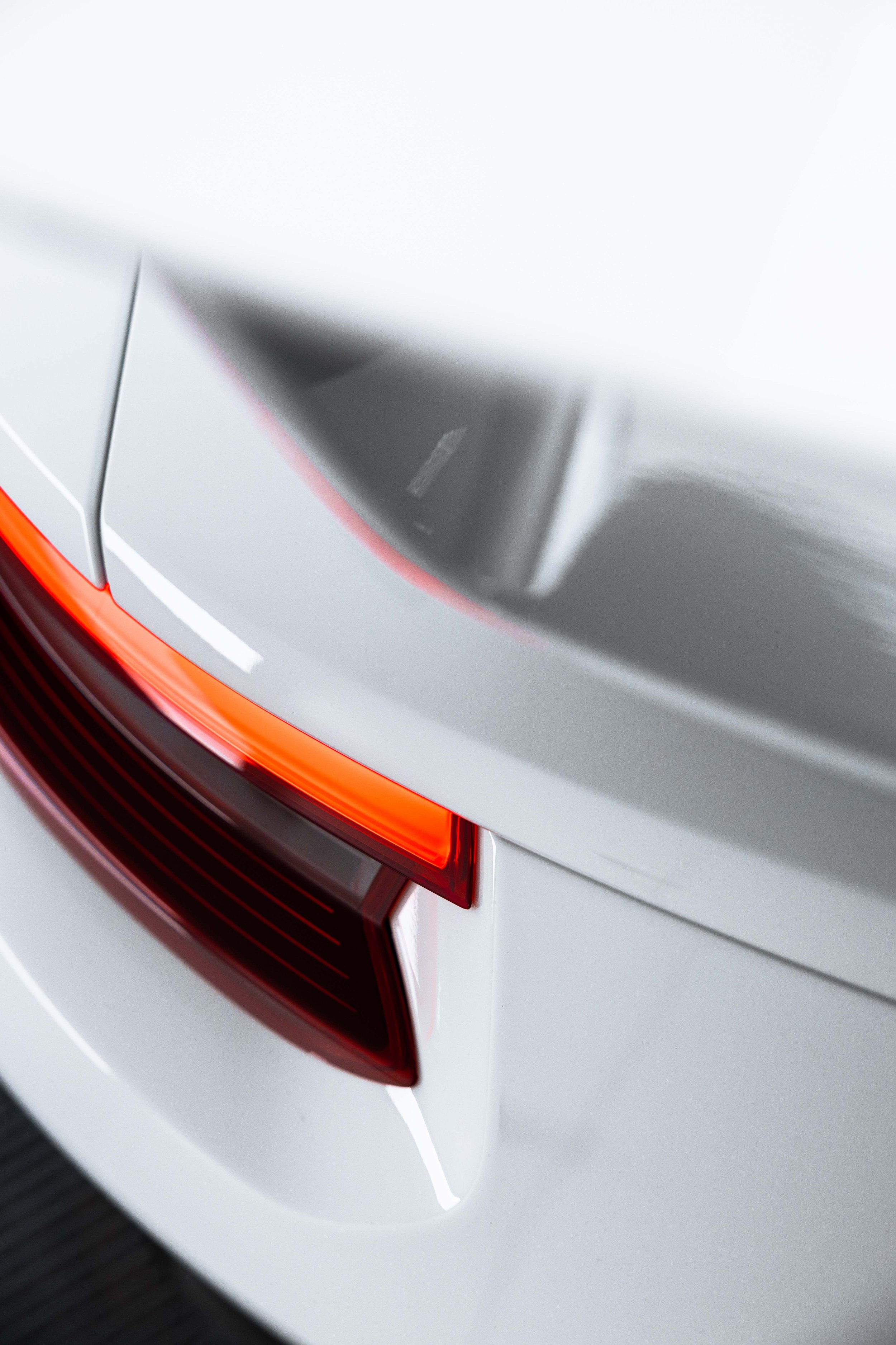 White Porsche GT3 rear quarter and taillight with XPEL Paint Protection Film in Sydney