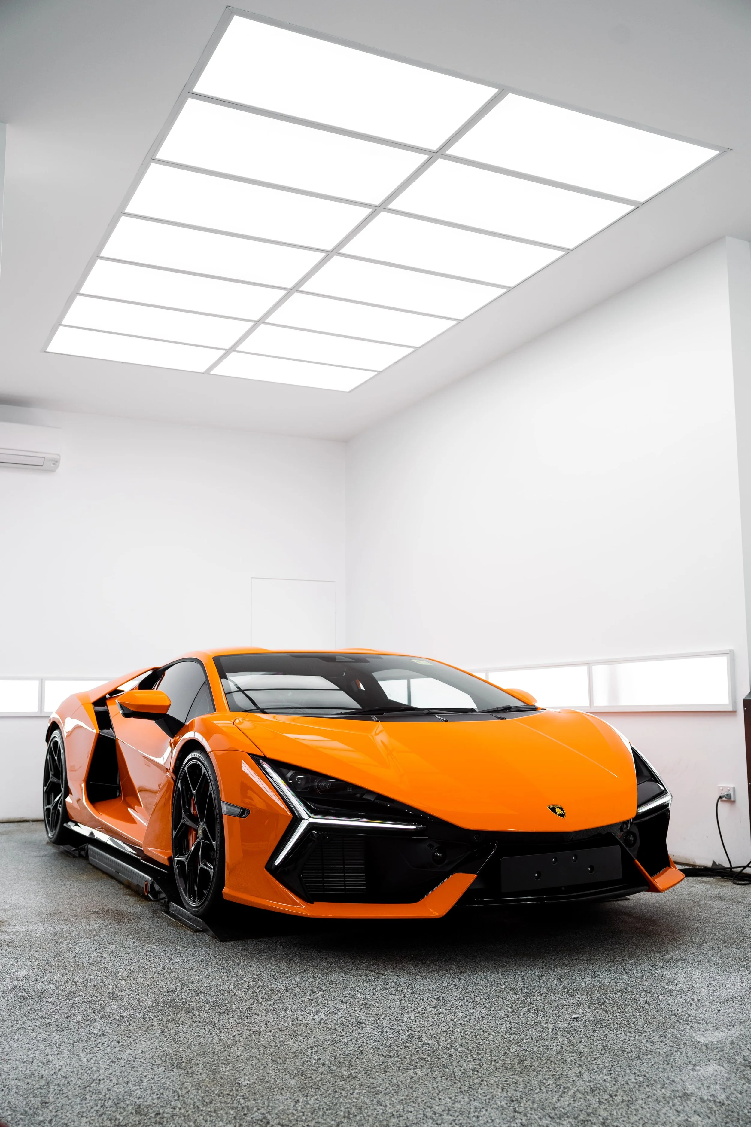 Orange Lamborghini Revuelto
