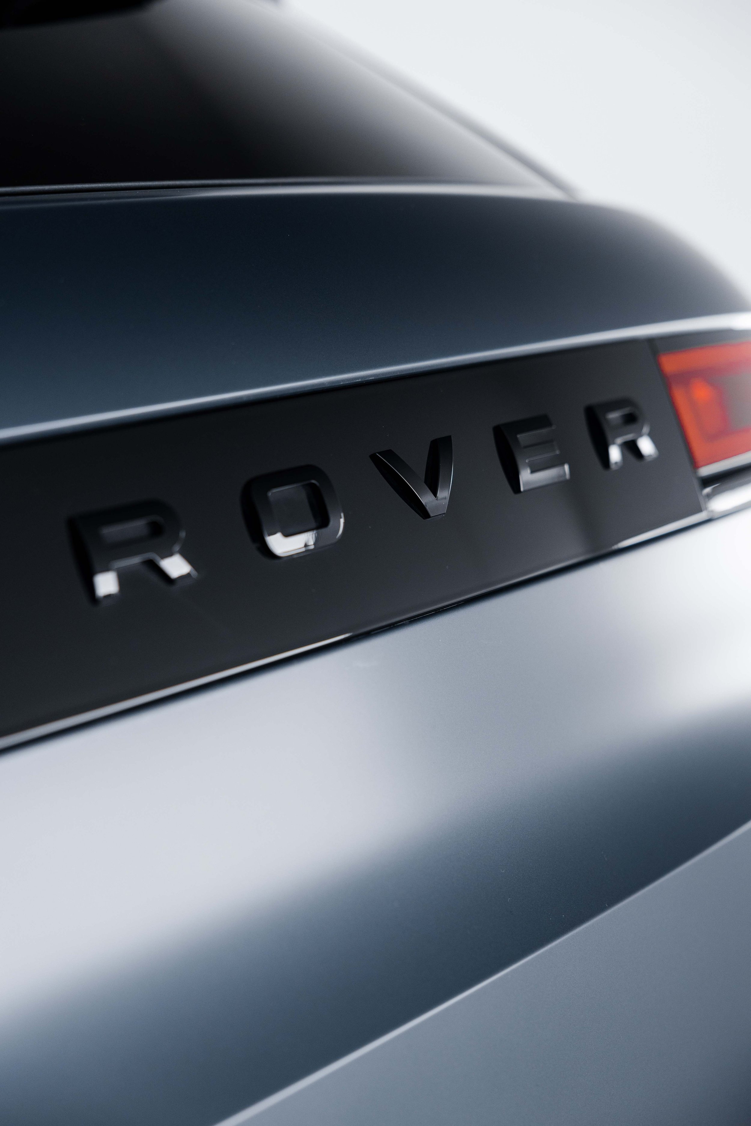 ROVER badge on tailgate with XPEL Stealth Paint Protection Film in Sydney