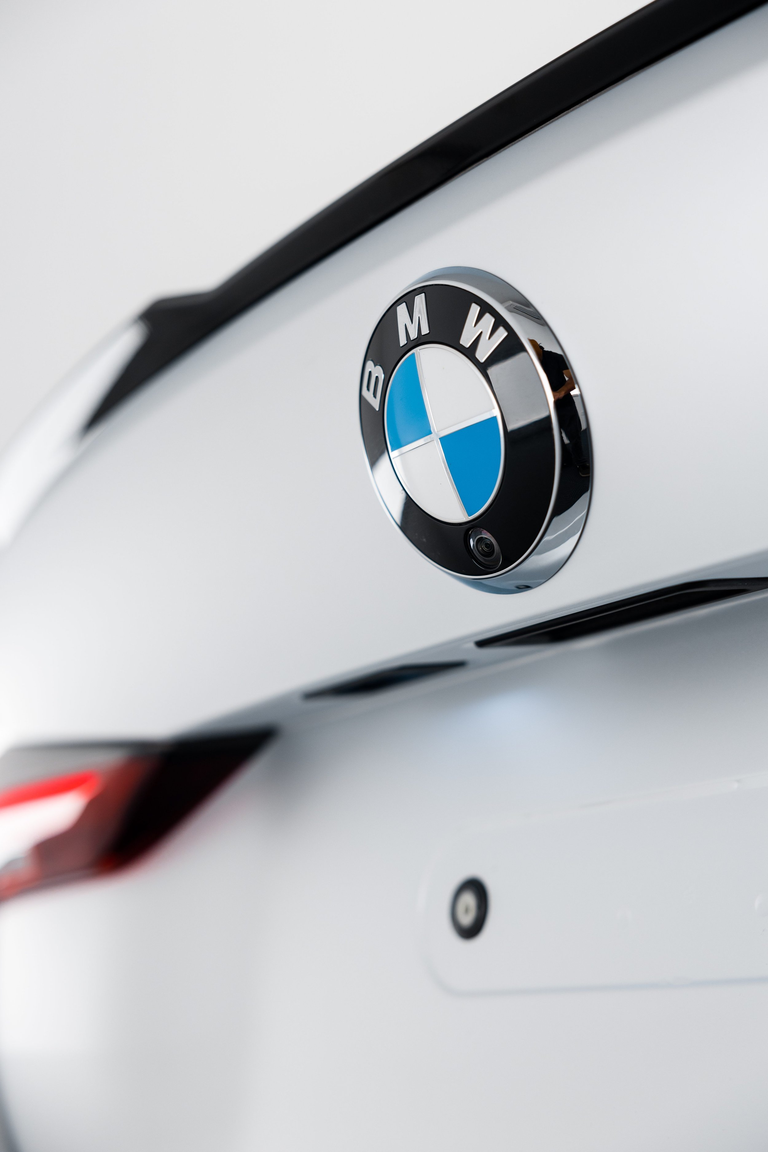 BMW badge on BMW M4 Competition boot with XPEL Paint Protection Film in Mona Vale