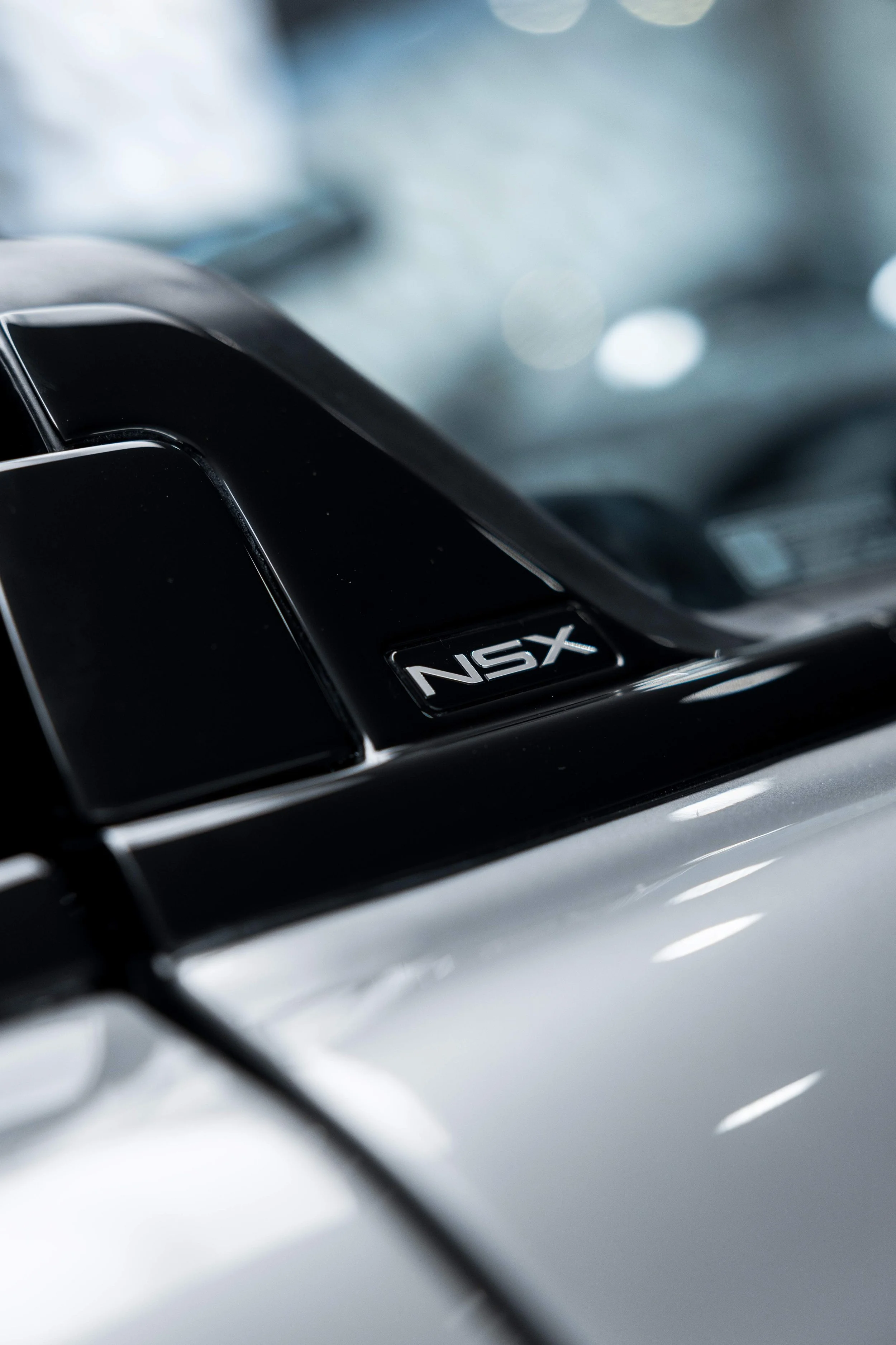 NSX badge on B pillar with XPEL Paint Protection Film in Mona Vale