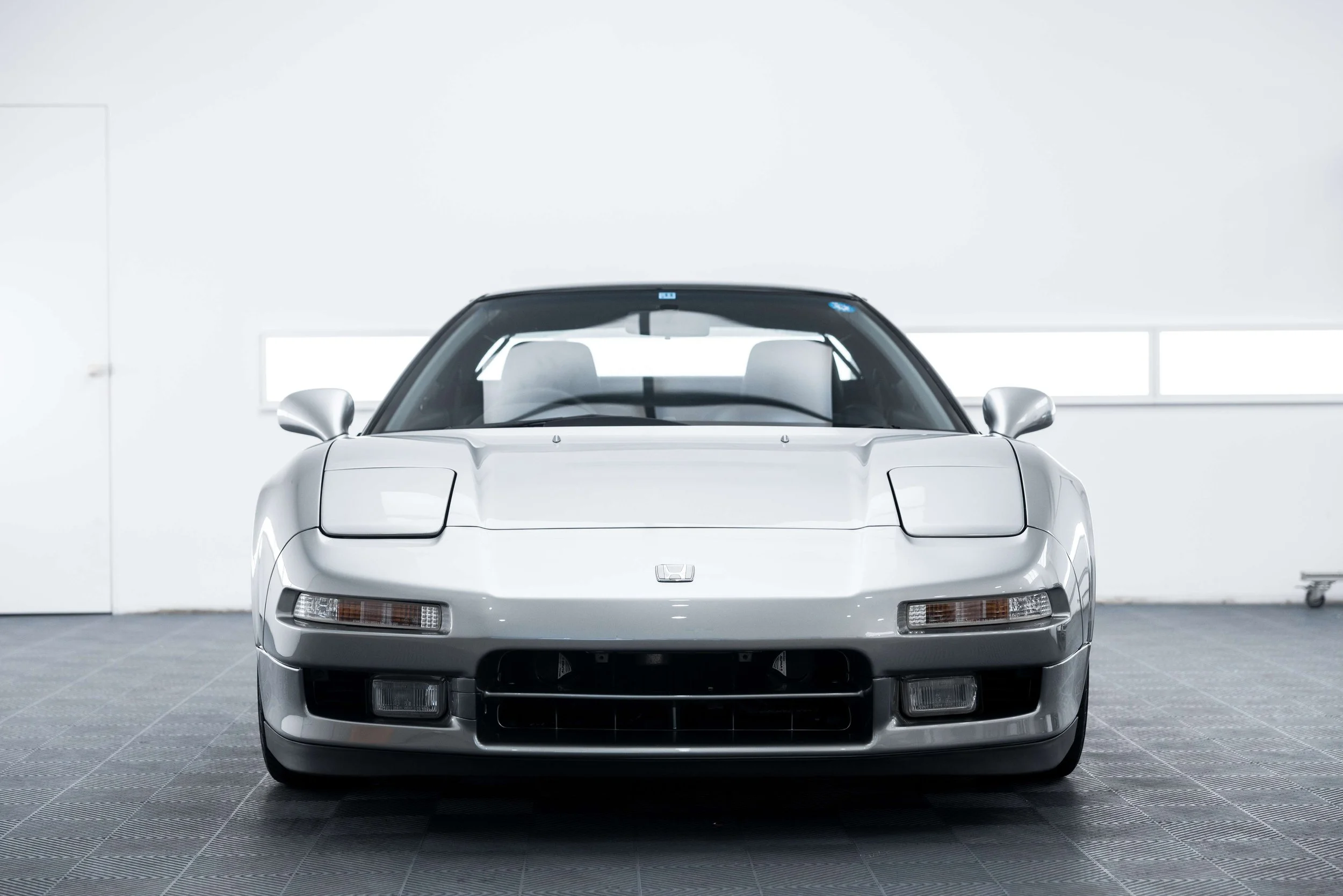 Silver Honda NSX rear three quarter view with XPEL Paint Protection Film in Sydney