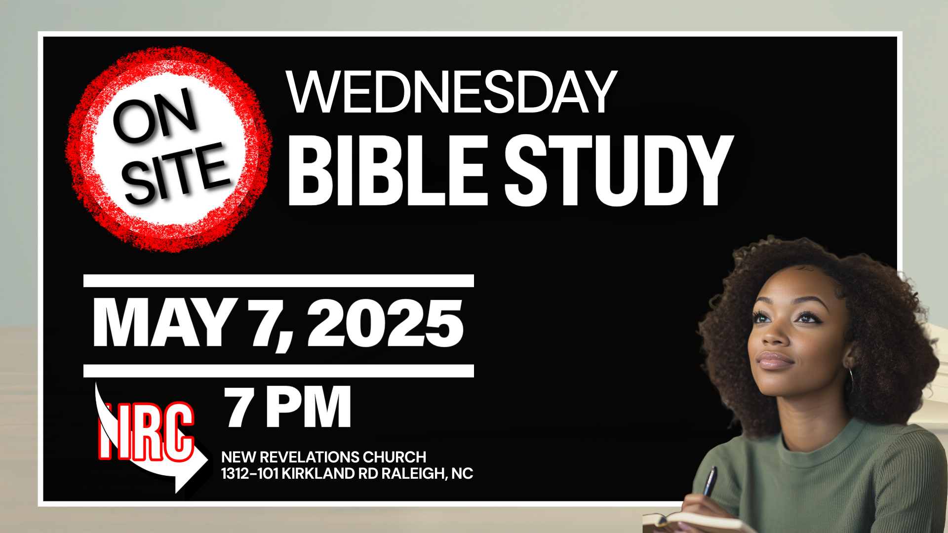 On Site Bible Study