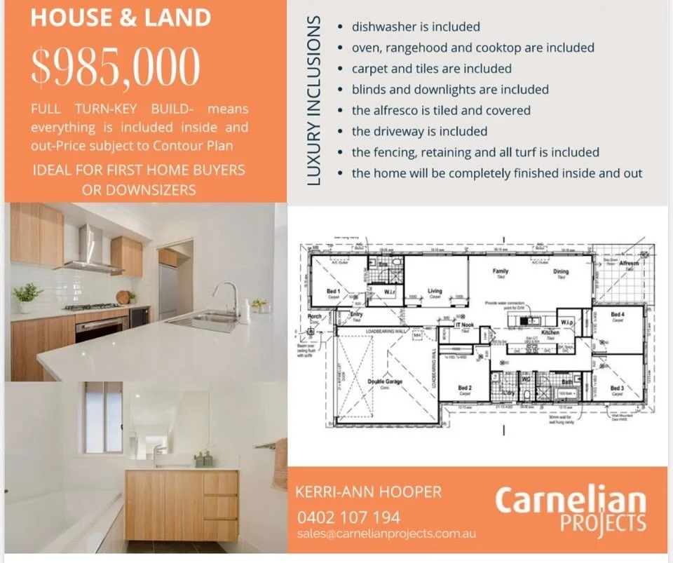 Arcadia Vale House and Land Package&hellip; completely turnkey&hellip; may suit some of the grants.  Why buy old when you can have a brand new home with your own colour scheme 🏡