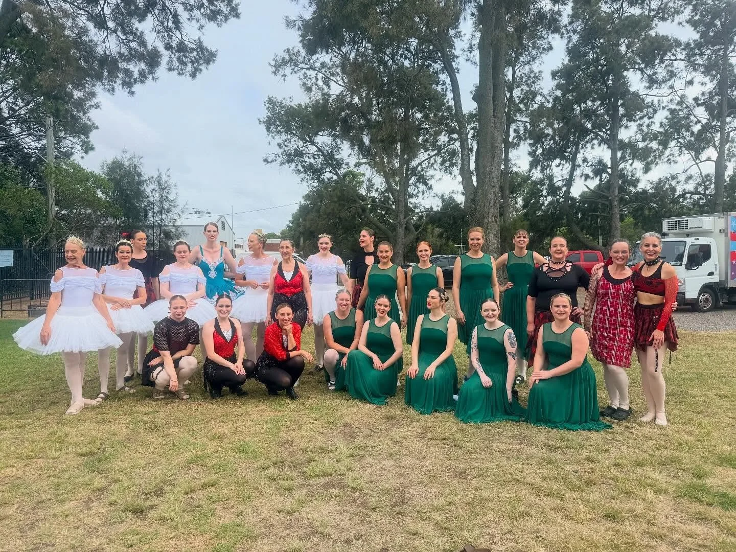 Dancing ladies💃&hellip;. Had so much fun this morning performing at the Newcastle Show 🙌 @evdancestudios 🧡  @lillyy.maee